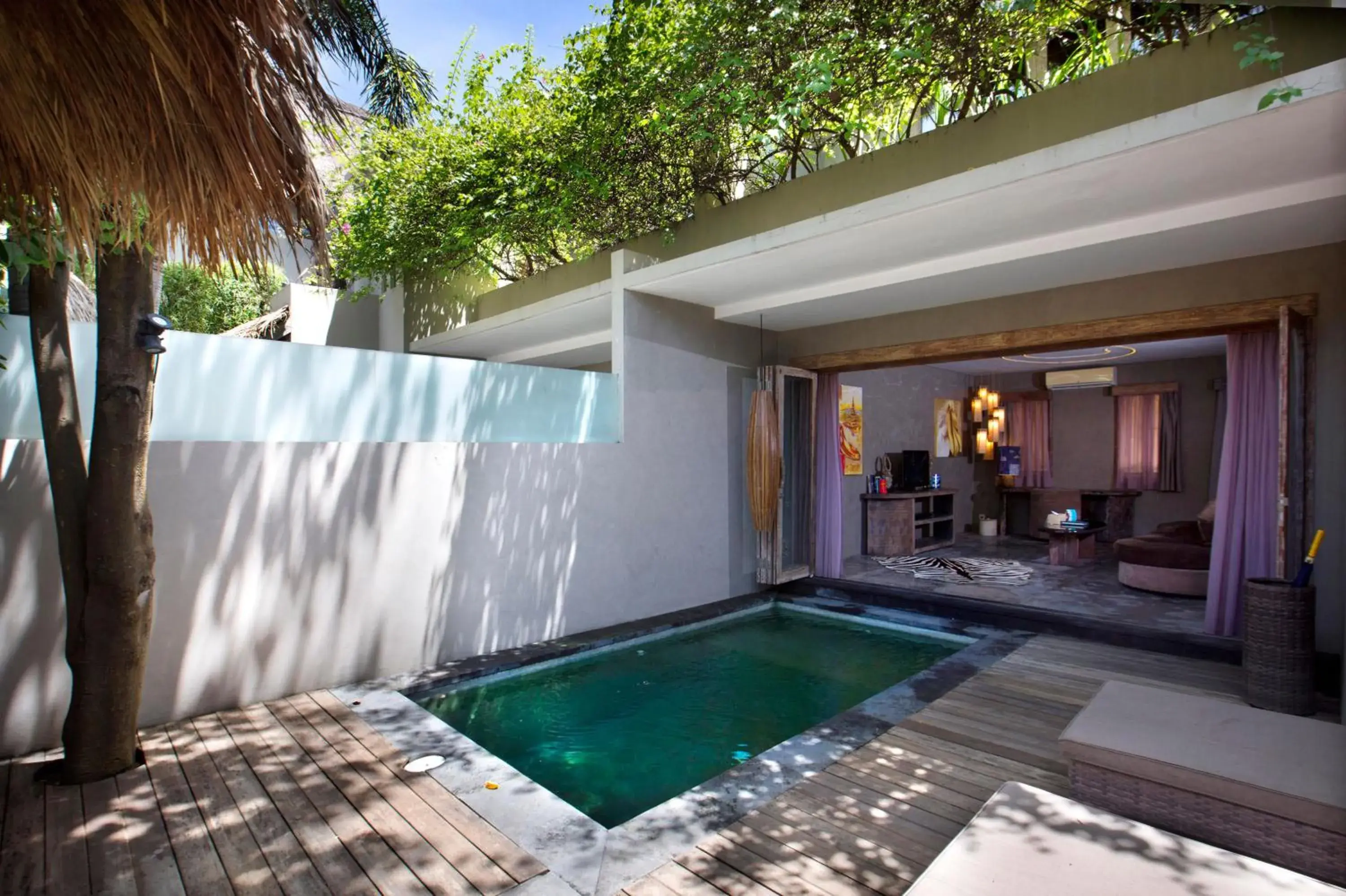 Swimming pool in Blue Karma Dijiwa Seminyak Swimming pool in Blue Karma Dijiwa Seminyak