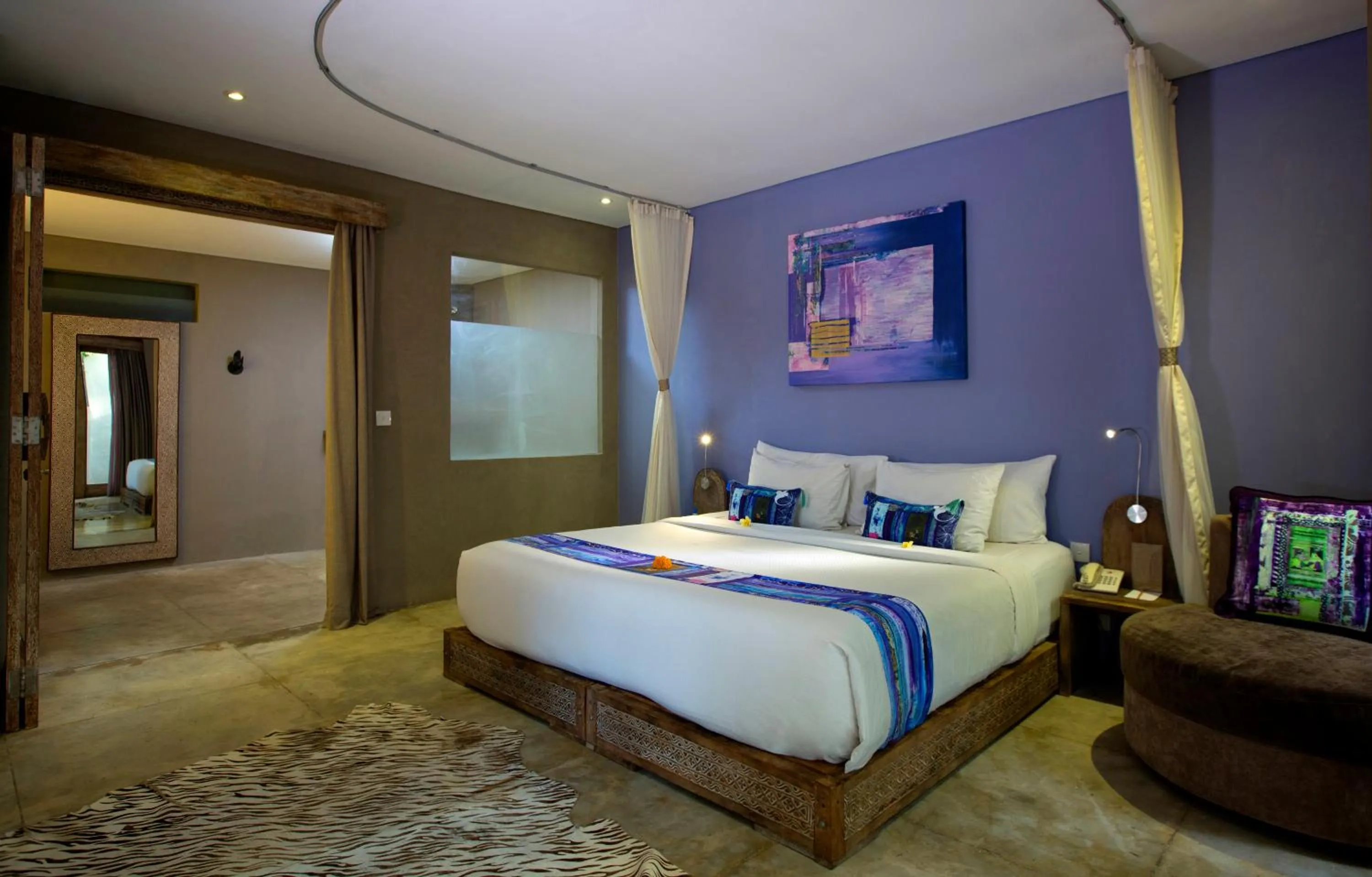 Bed in Blue Karma Dijiwa Seminyak