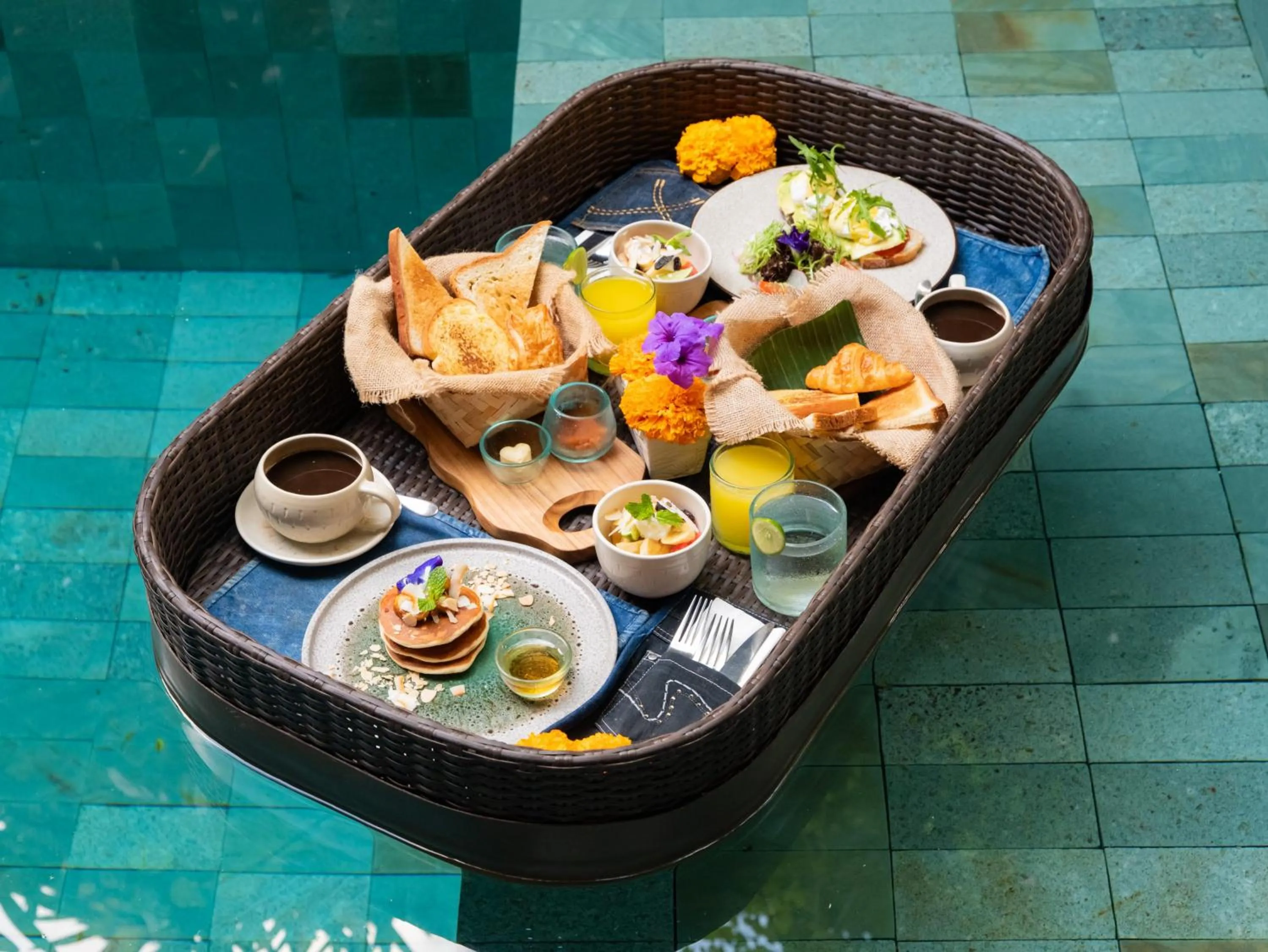 Breakfast in Blue Karma Dijiwa Seminyak