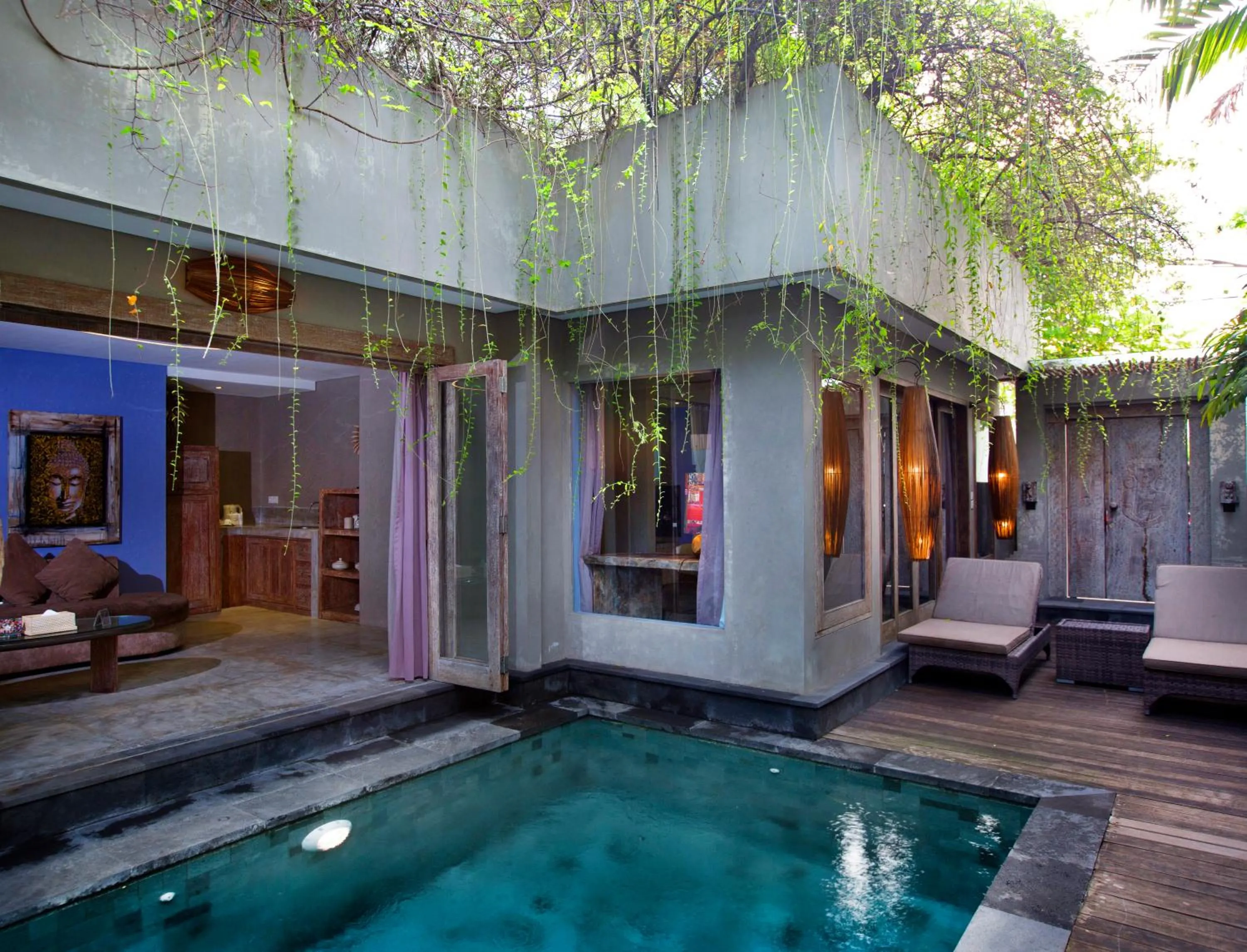 Swimming pool in Blue Karma Dijiwa Seminyak