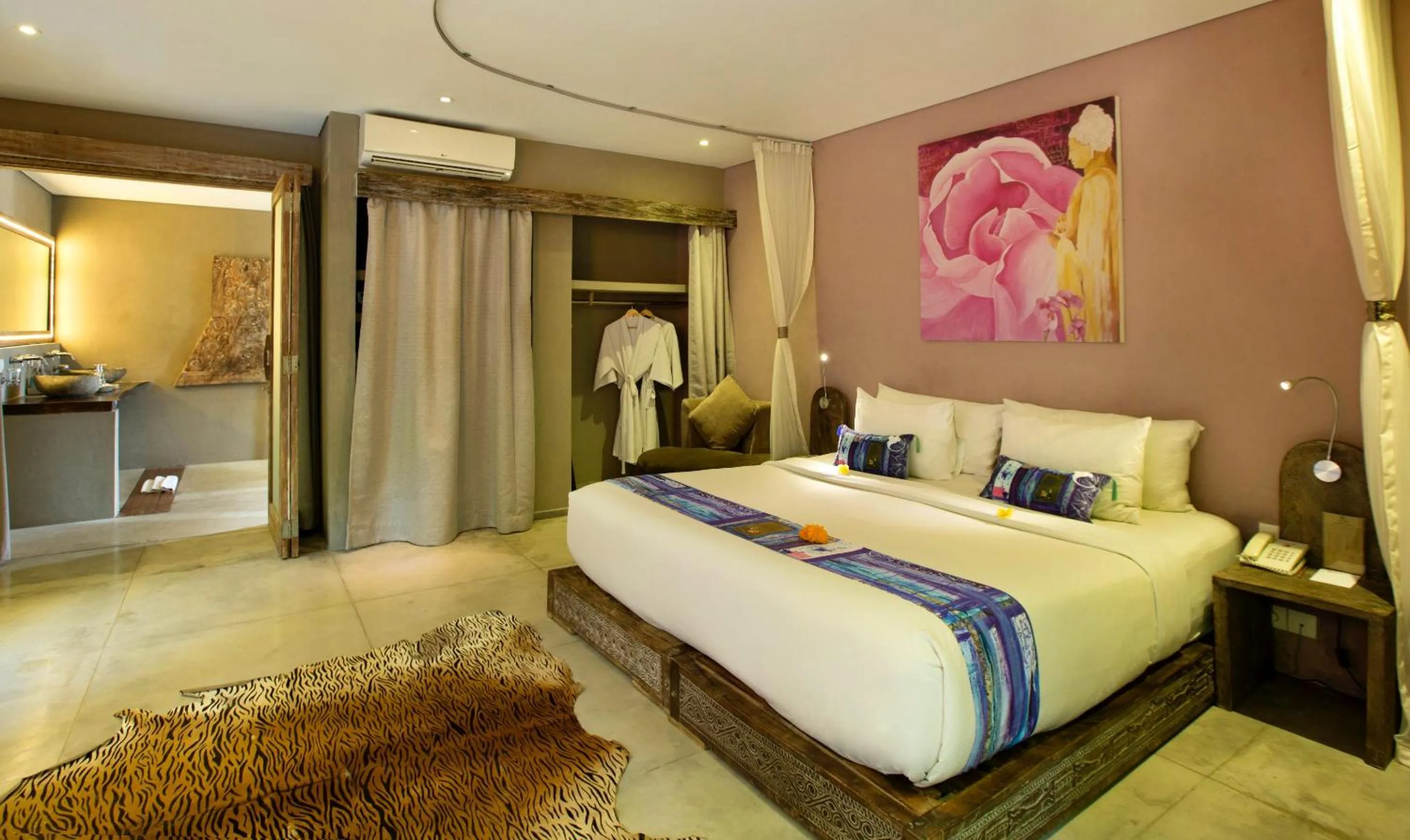 Bed in Blue Karma Dijiwa Seminyak