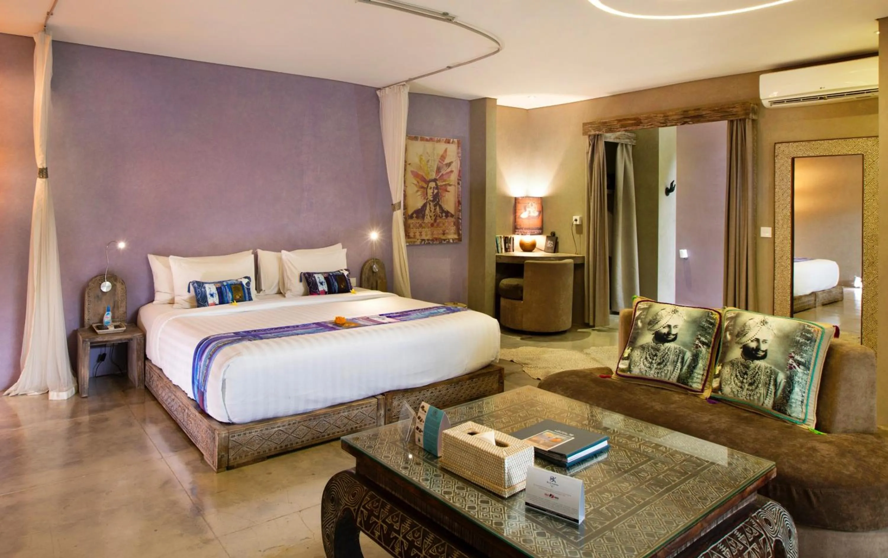 Bed in Blue Karma Dijiwa Seminyak