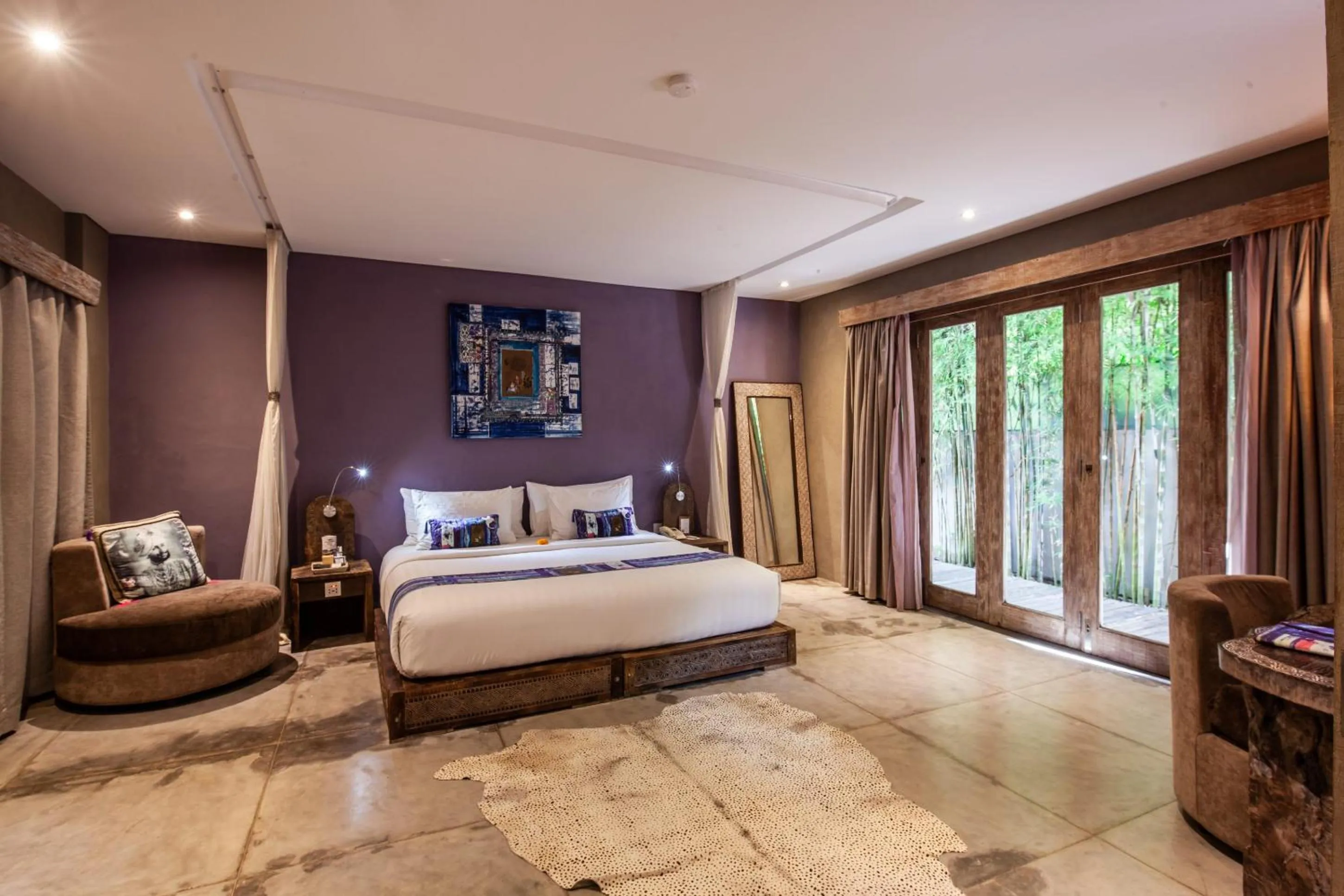 Bed in Blue Karma Dijiwa Seminyak