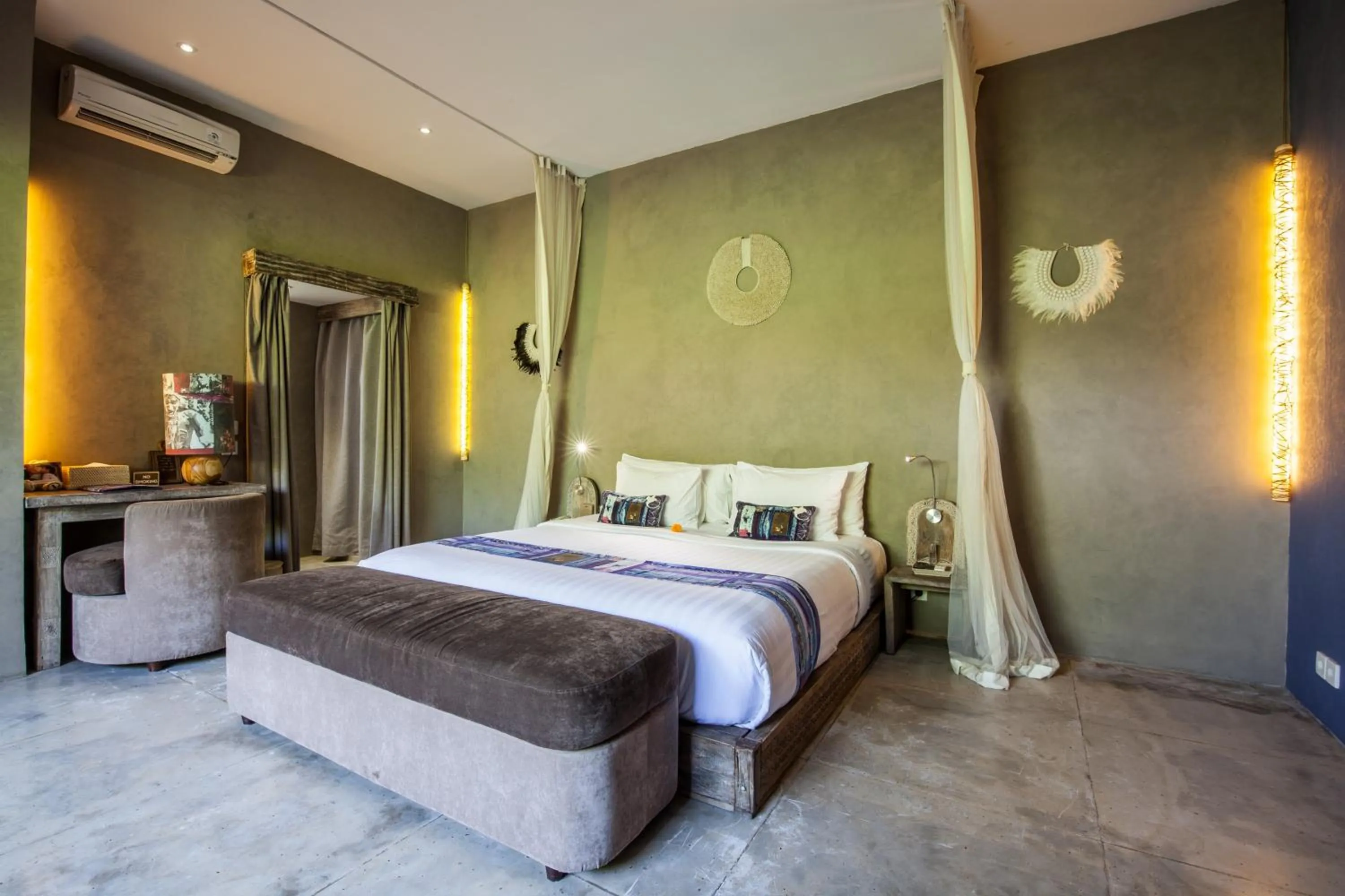 Bed in Blue Karma Dijiwa Seminyak