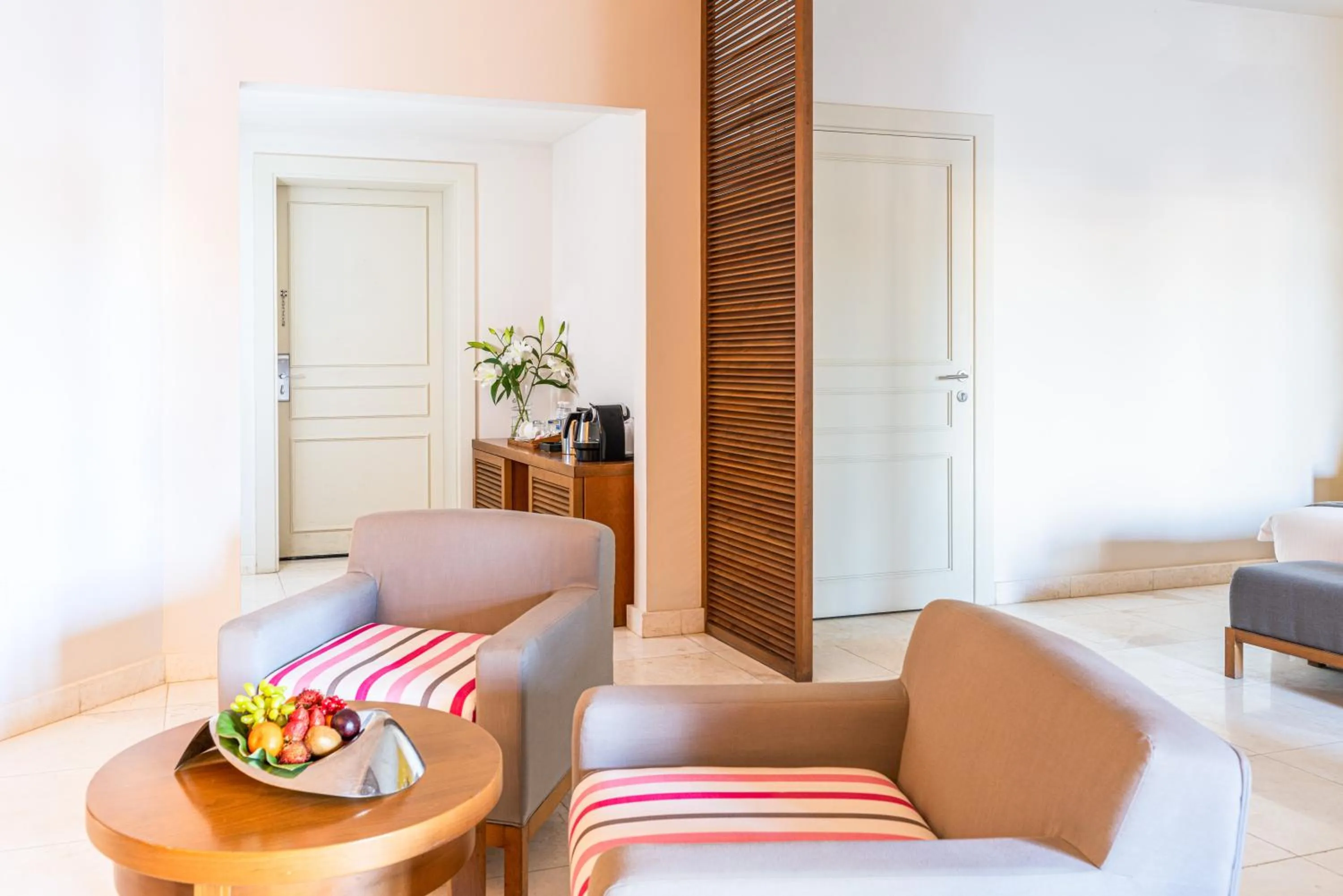 Seating area in Sifawy Boutique Hotel