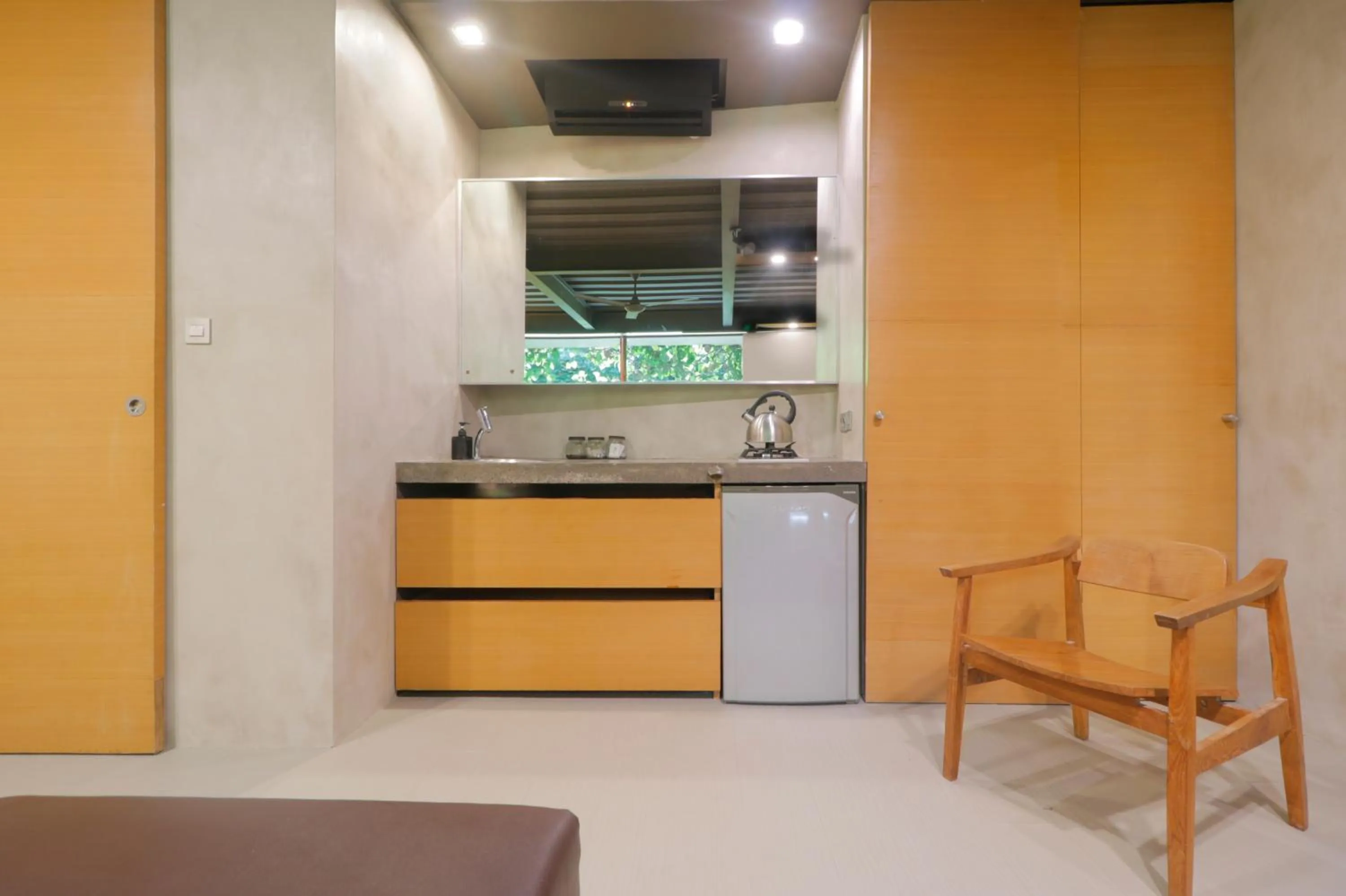 Kitchen or kitchenette in Clio Apartment