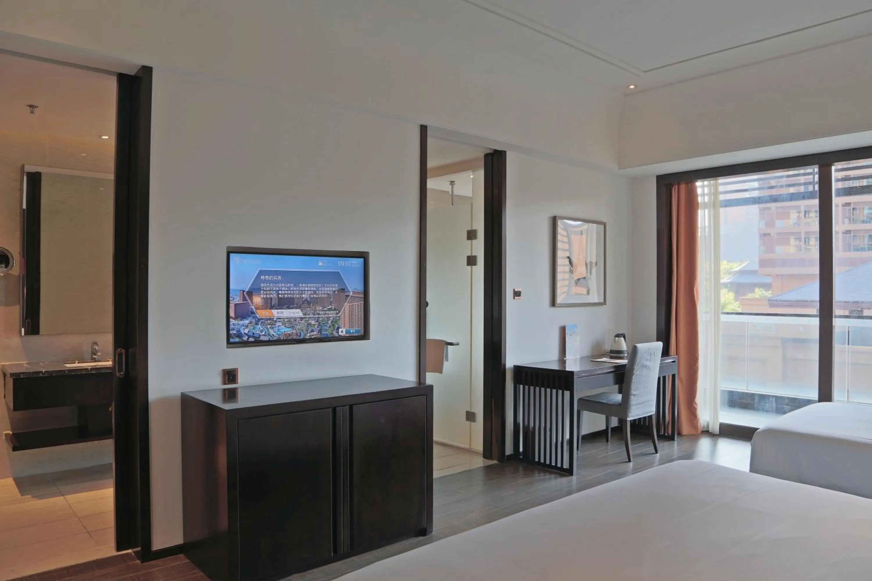 Bedroom in Mangrove Tree Resort World Sanya Bay-Coconut