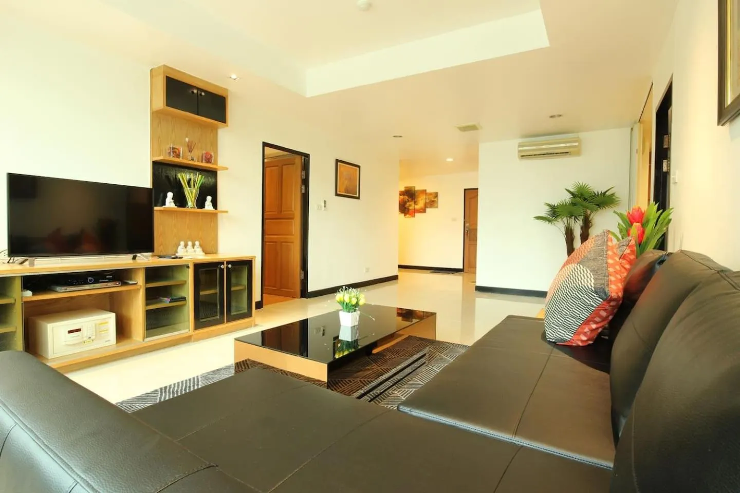 Living room in Serena Sathorn Suites