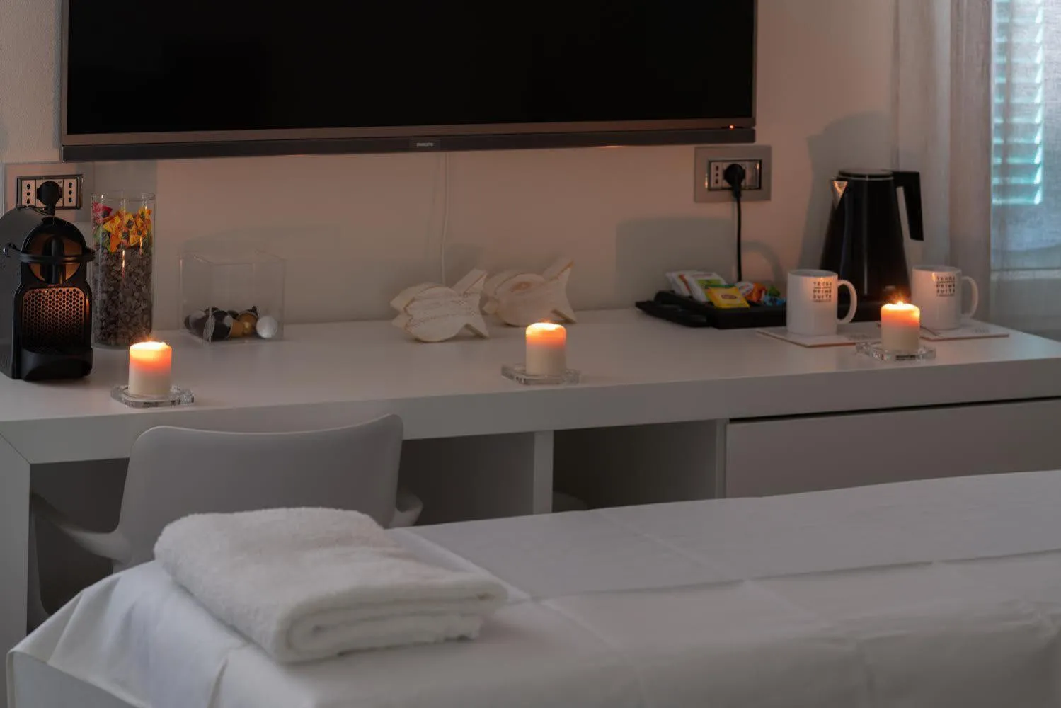 Bed in Terra Prime Suite
