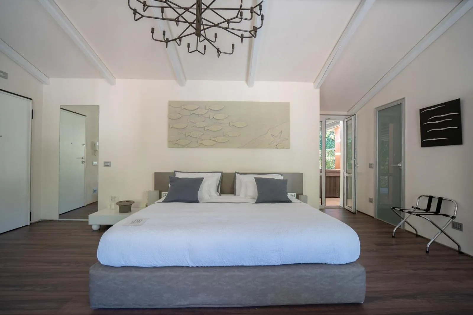 Bed in Terra Prime Suite