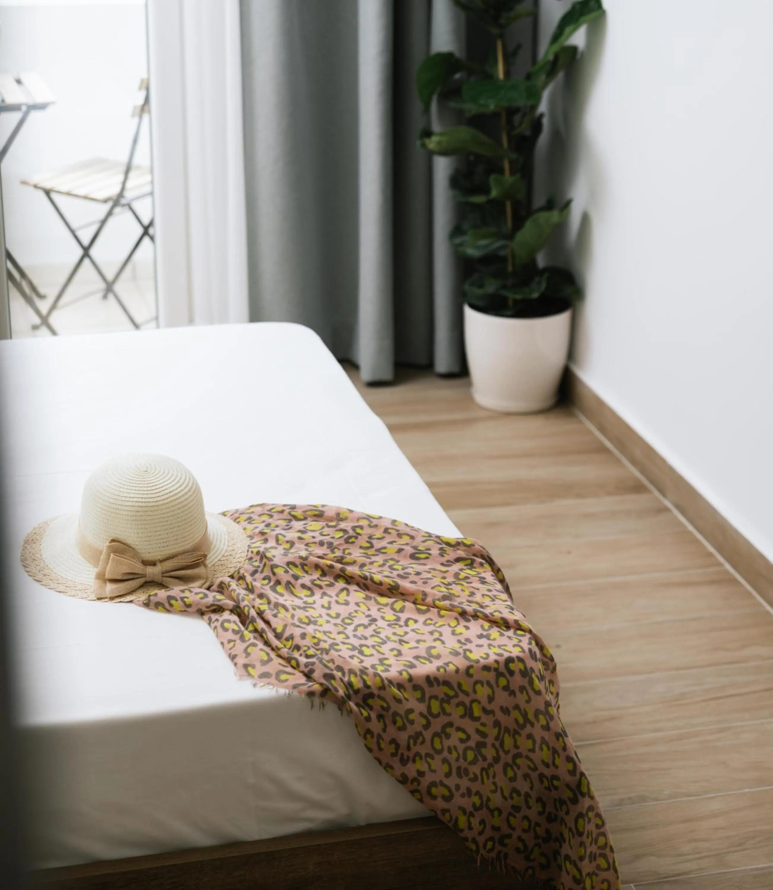 Bed in Ermis Luxury Suites & Apartments