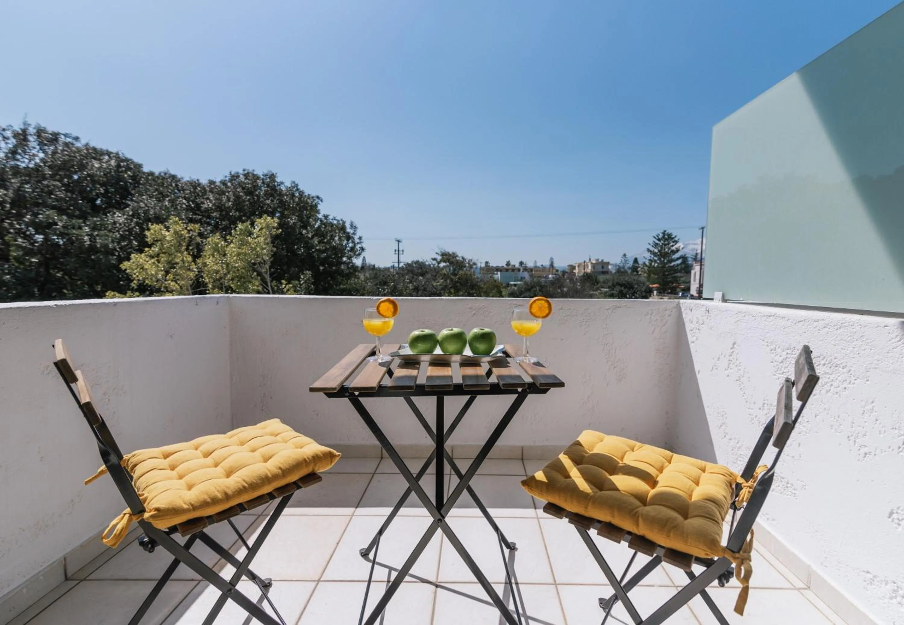 Balcony/Terrace in Ermis Luxury Suites & Apartments