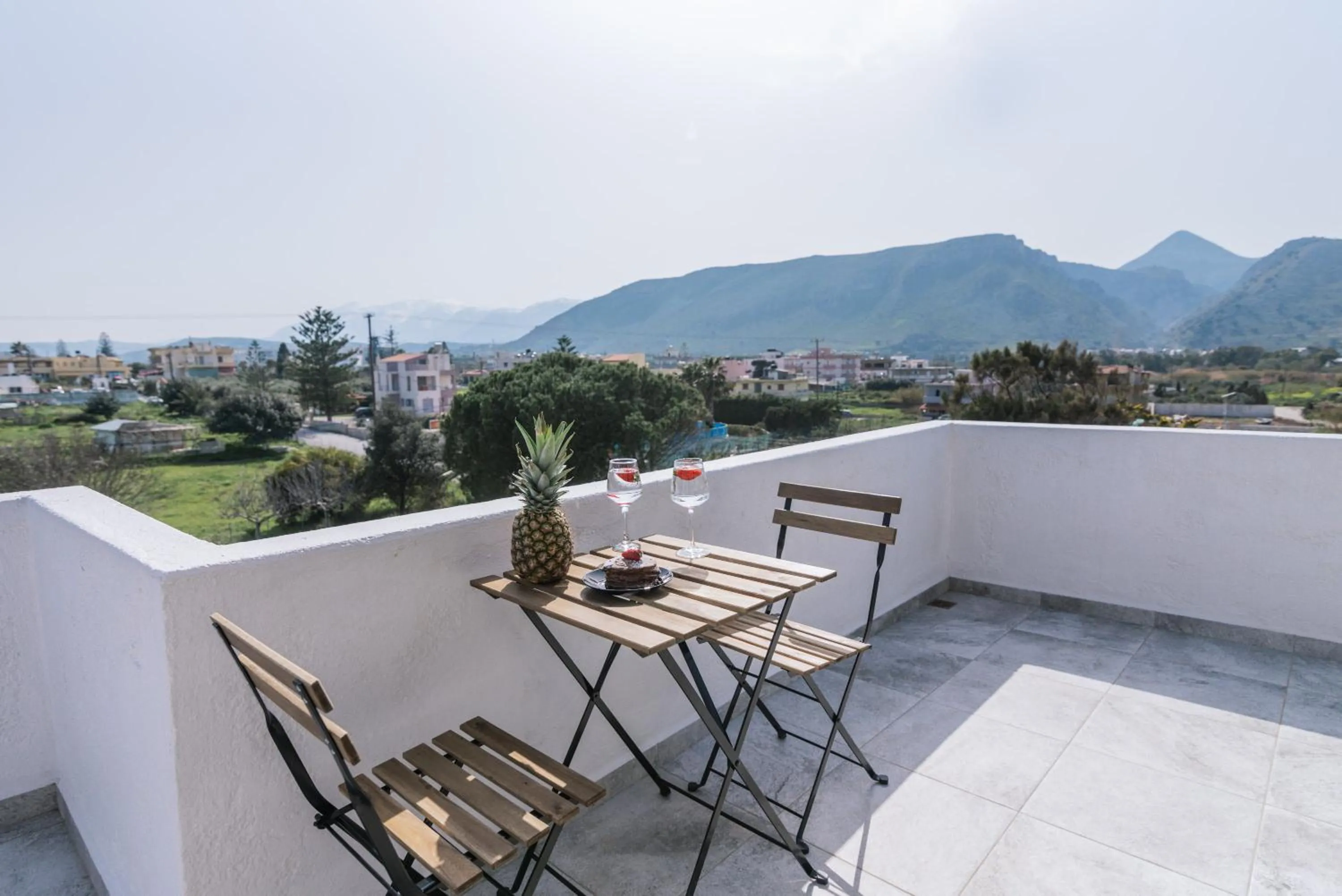 Balcony/Terrace in Ermis Luxury Suites & Apartments