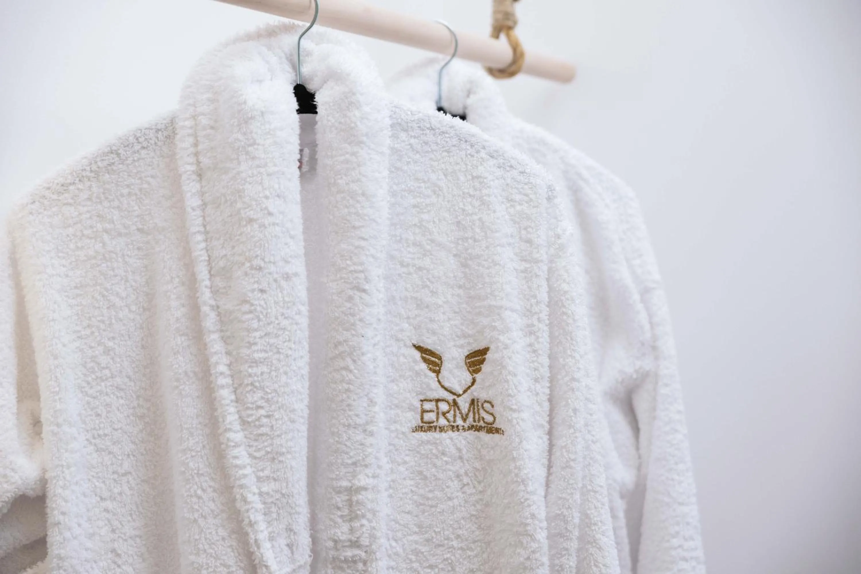 wardrobe in Ermis Luxury Suites & Apartments