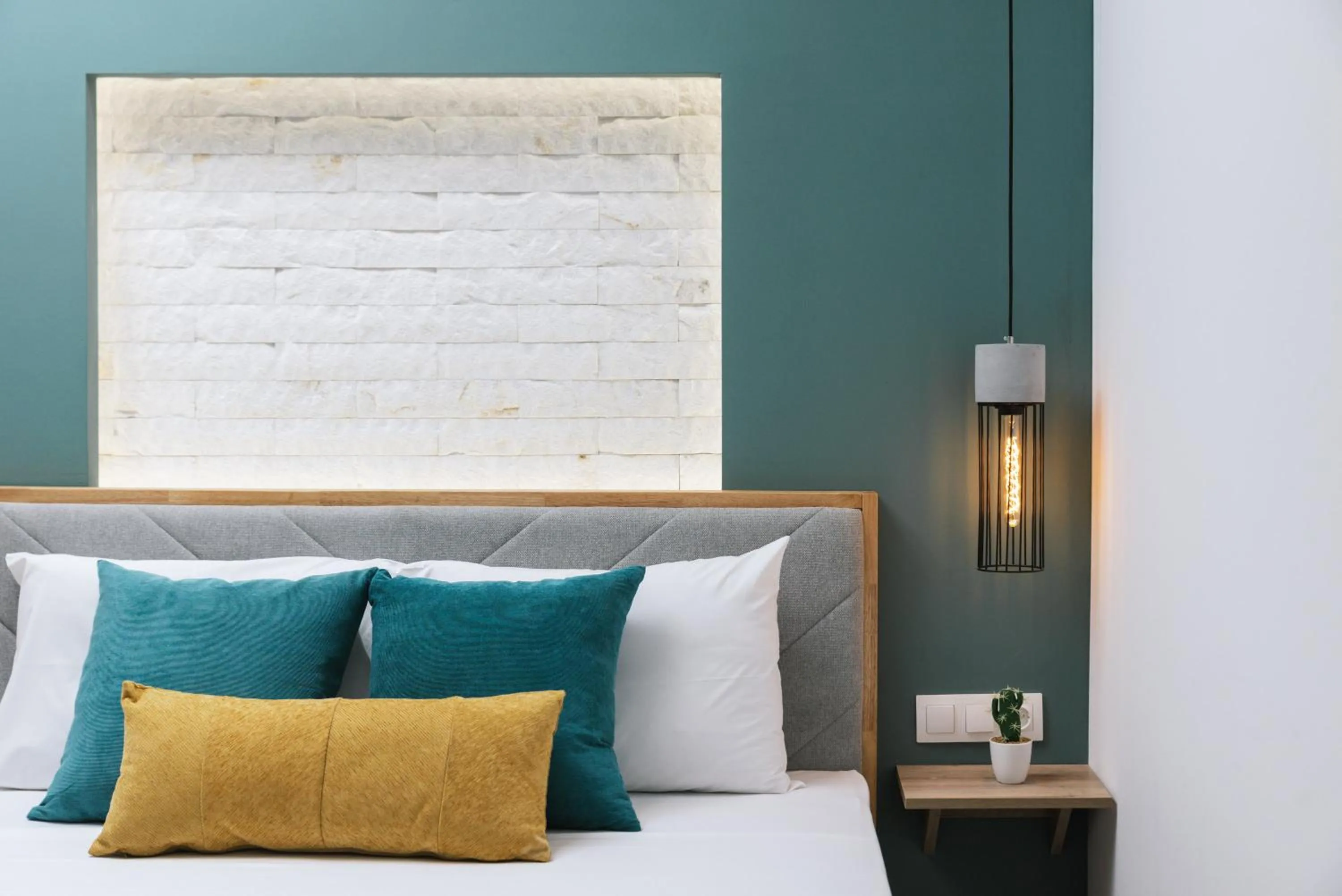 Bedroom, Bed in Ermis Luxury Suites & Apartments