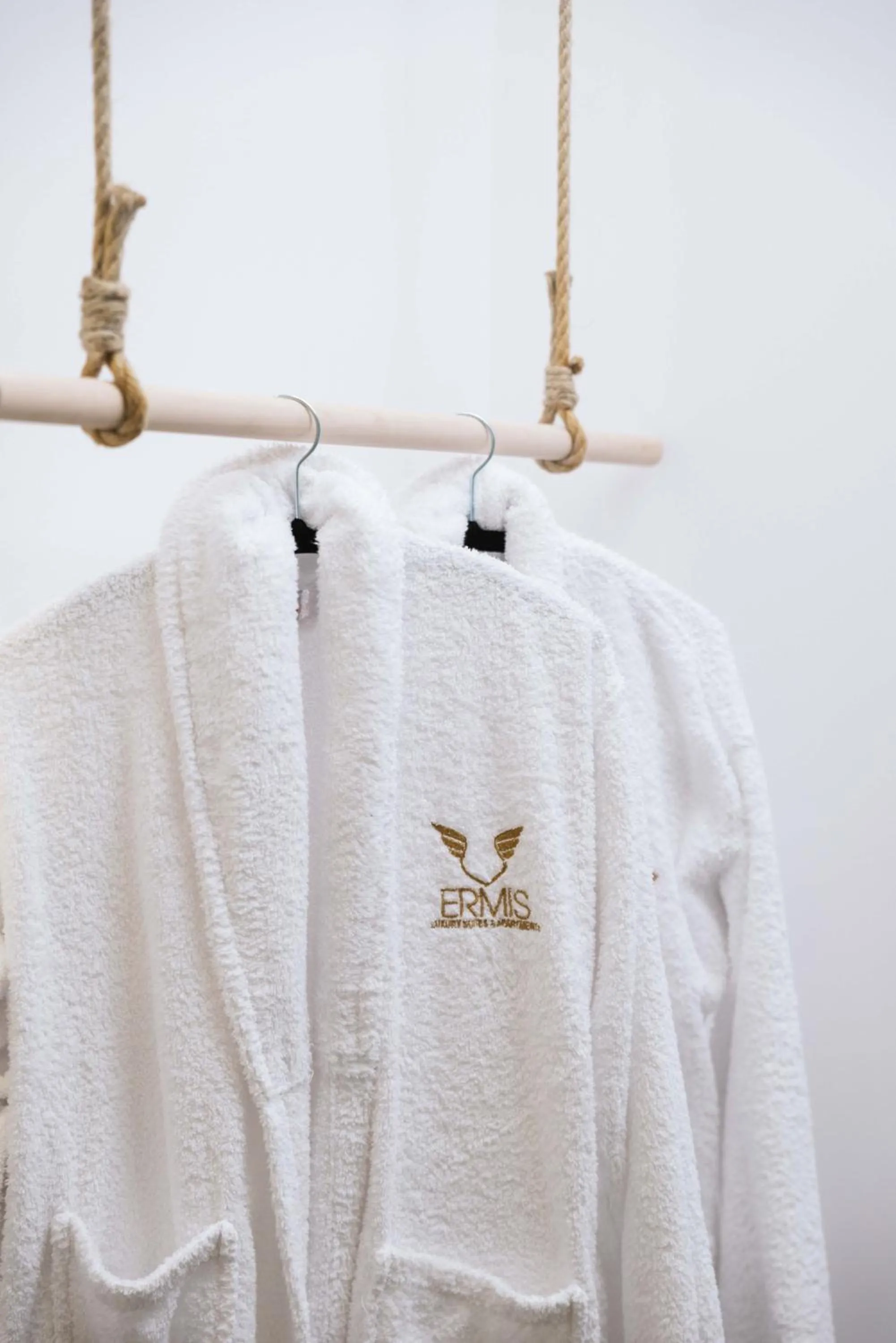 wardrobe in Ermis Luxury Suites & Apartments