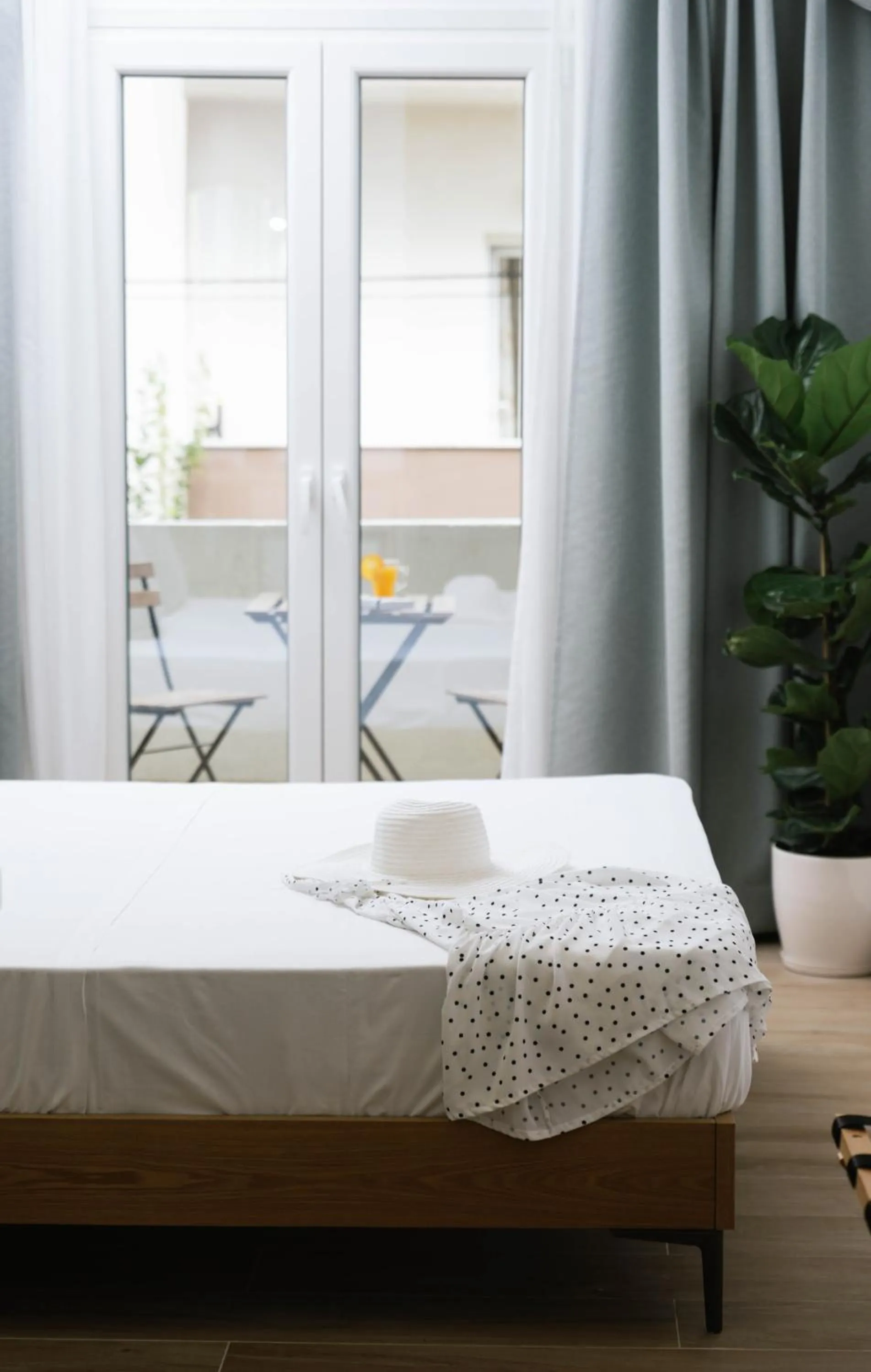 Bed in Ermis Luxury Suites & Apartments