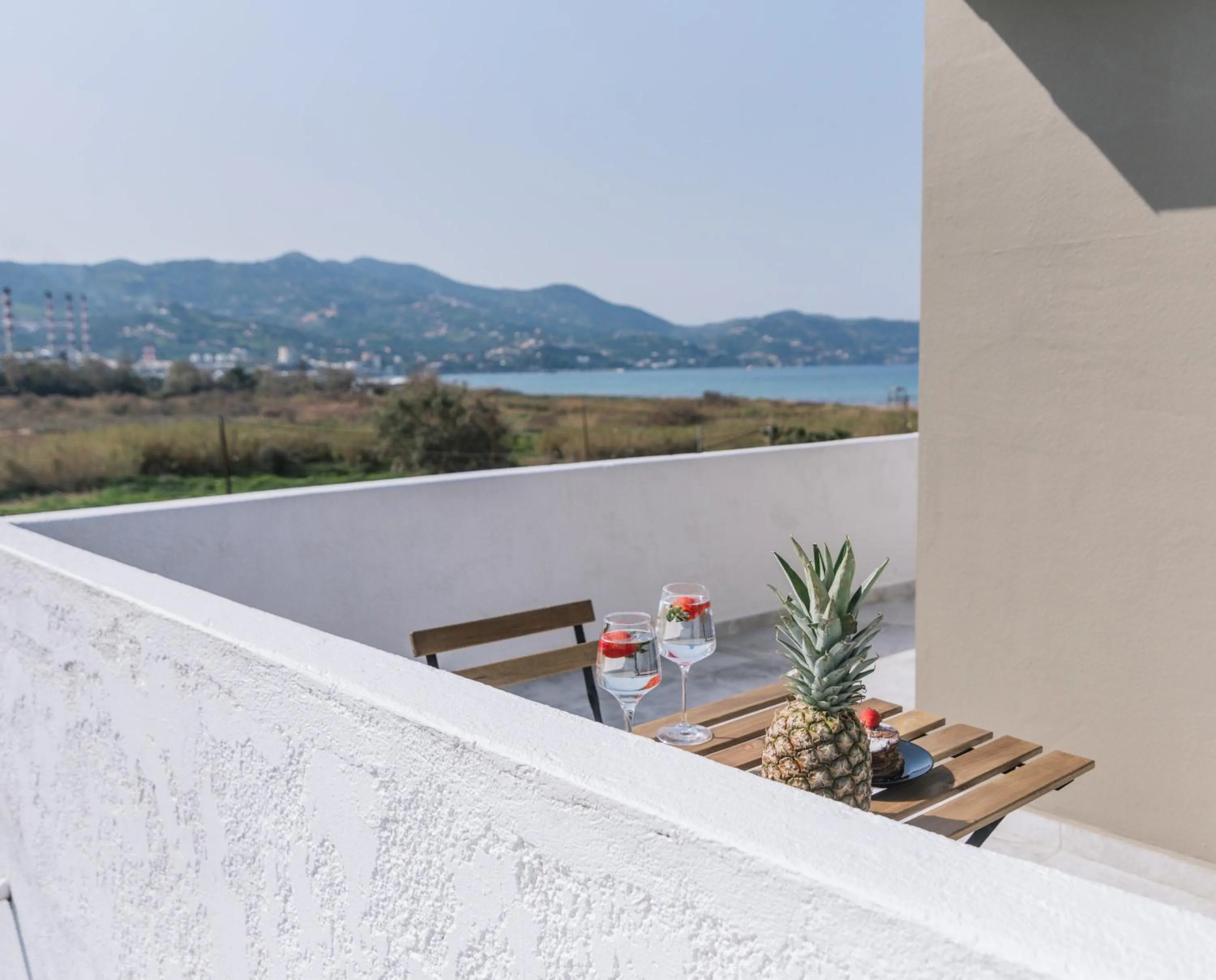 Balcony/Terrace in Ermis Luxury Suites & Apartments