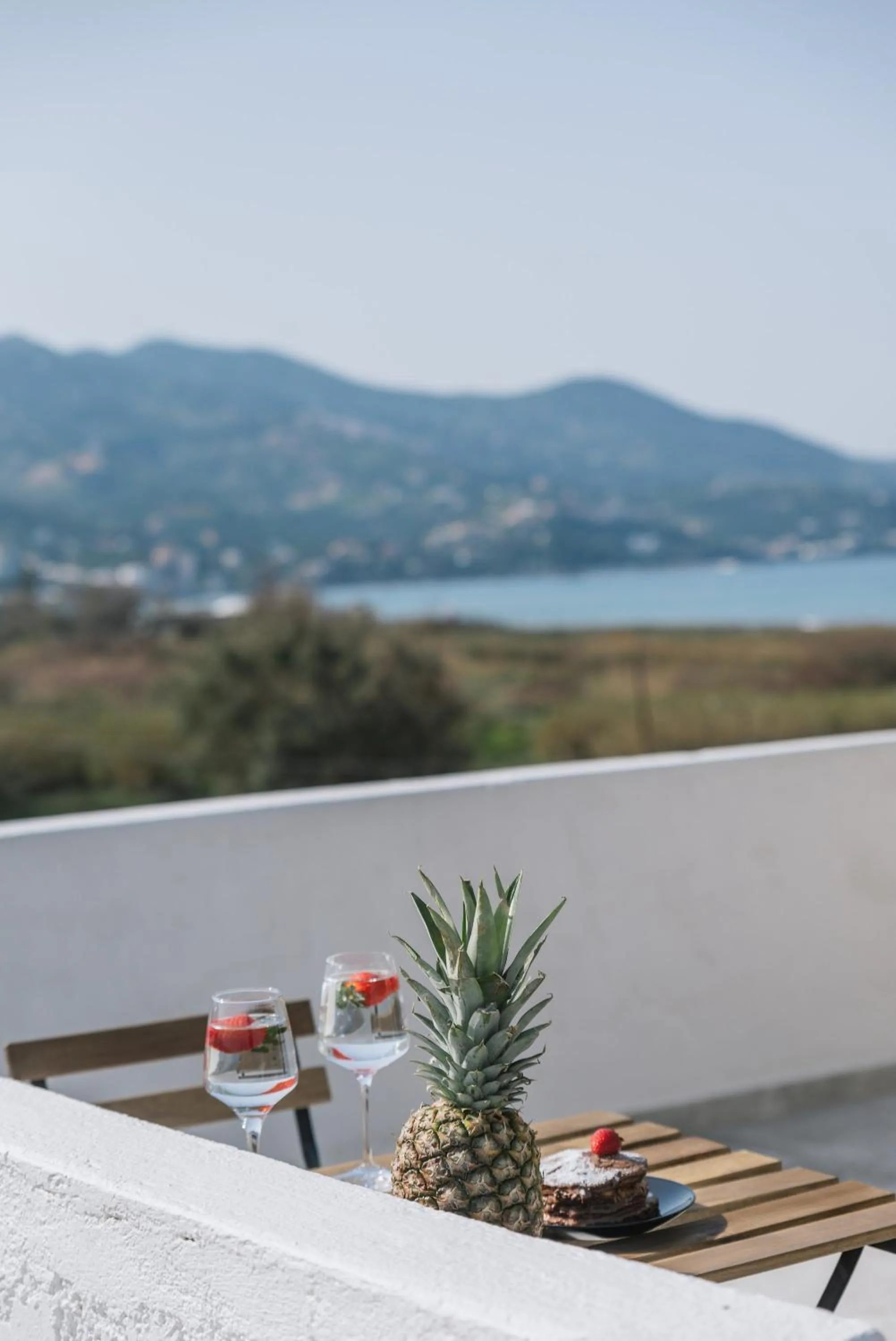 Balcony/Terrace in Ermis Luxury Suites & Apartments