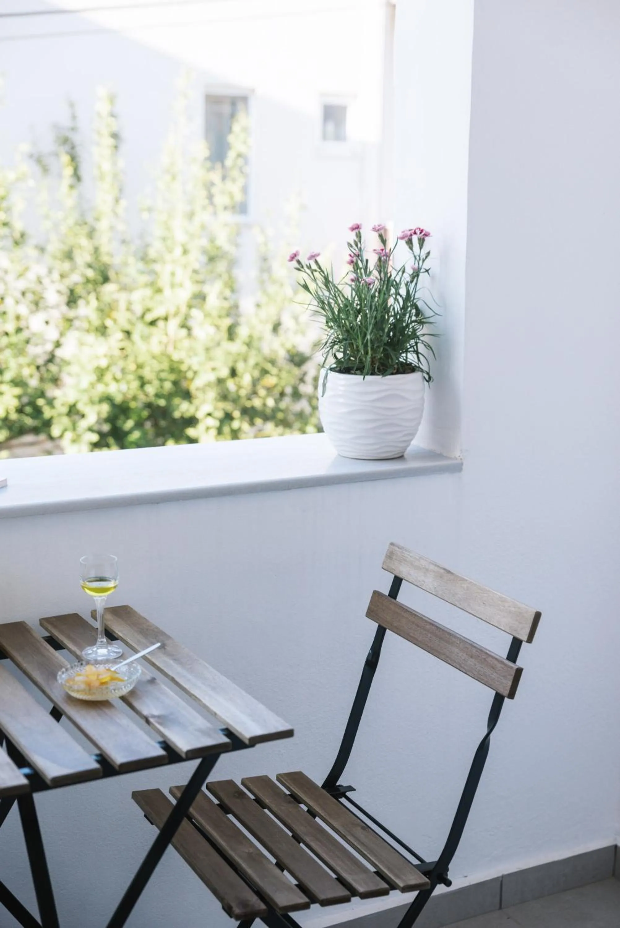 Balcony/Terrace in Ermis Luxury Suites & Apartments