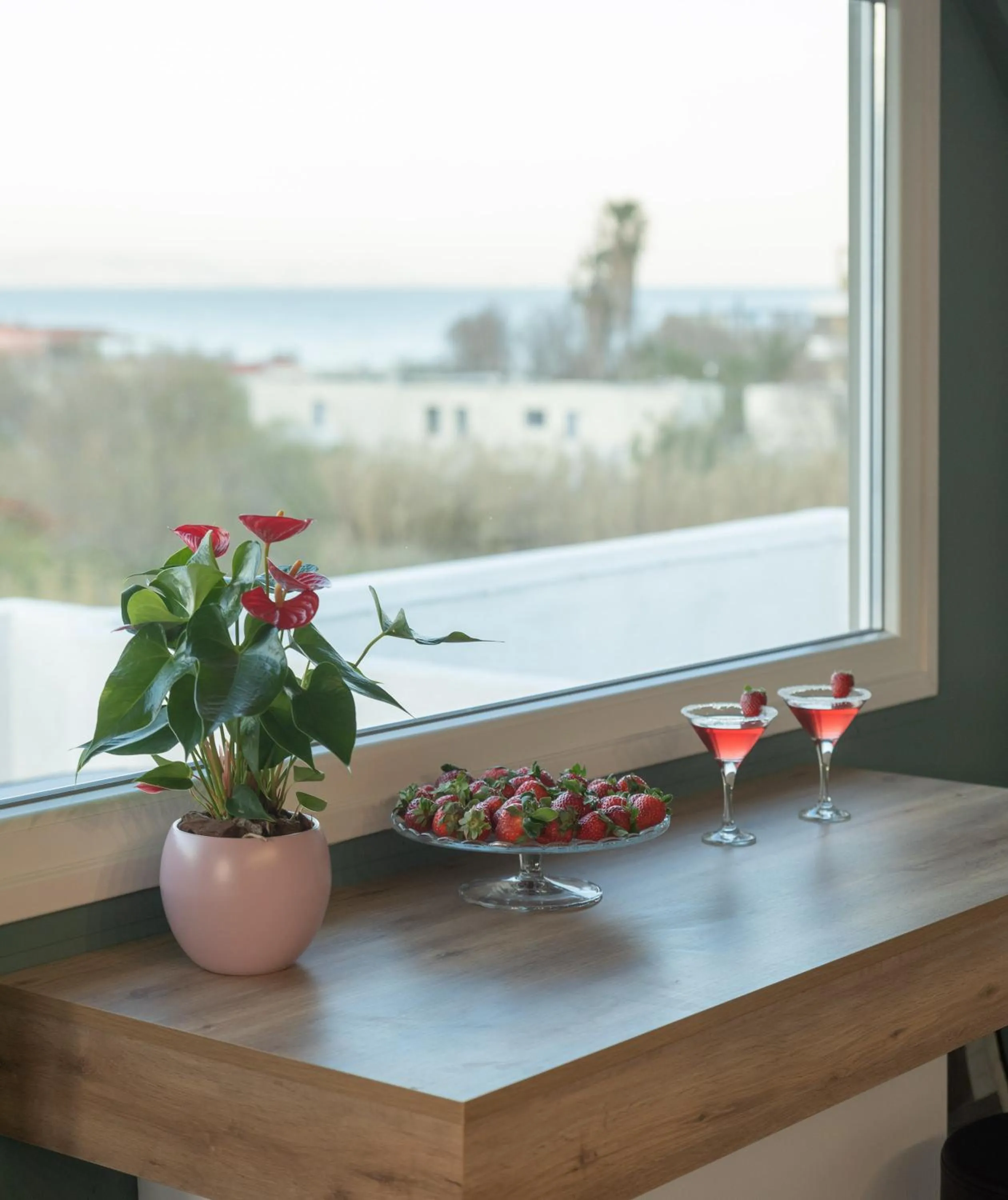 Sea view in Ermis Luxury Suites & Apartments