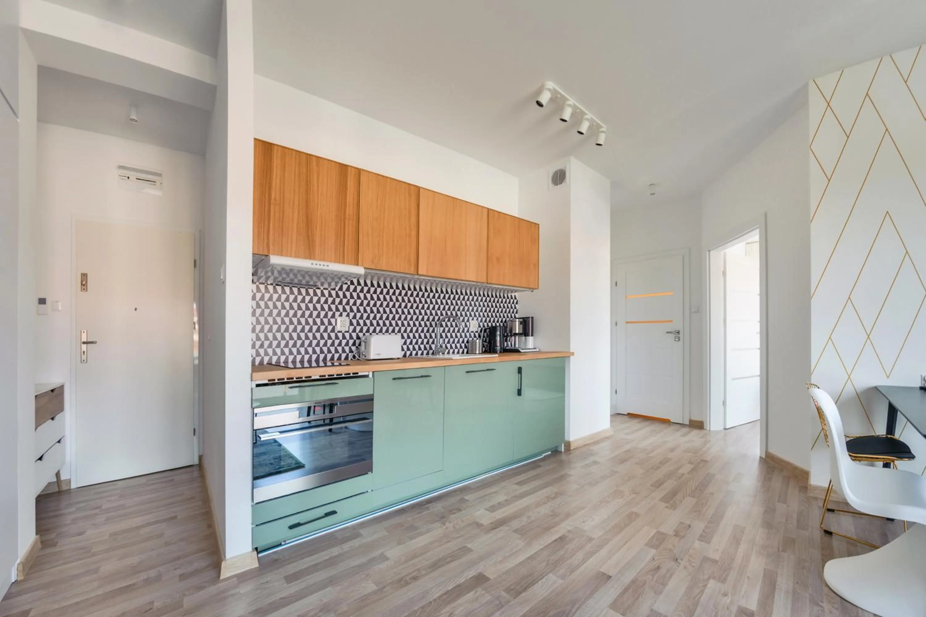 Kitchen or kitchenette in Seaside Grzybowo, Sun & Snow