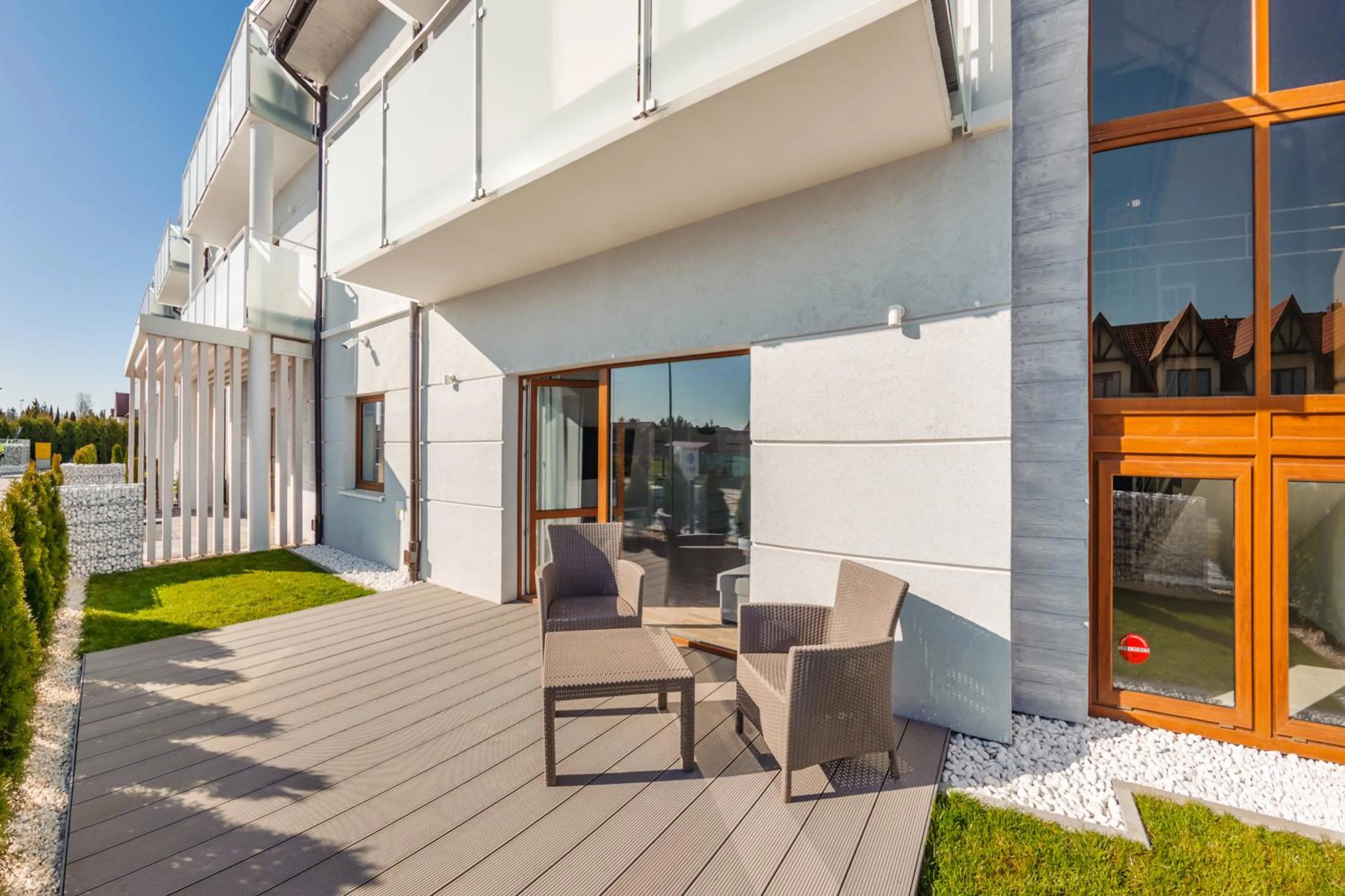 Balcony/Terrace in Seaside Grzybowo, Sun & Snow