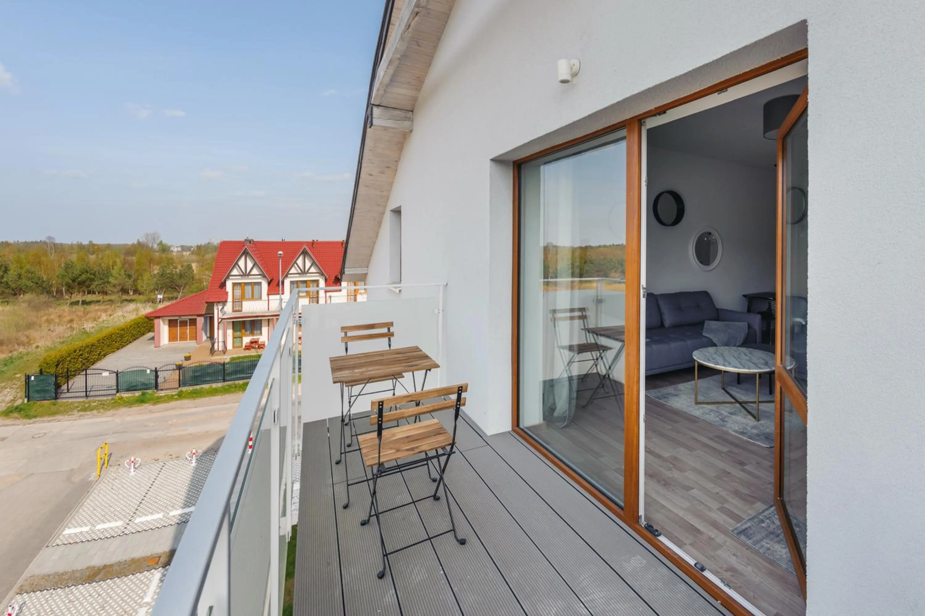 Balcony/Terrace in Seaside Grzybowo, Sun & Snow