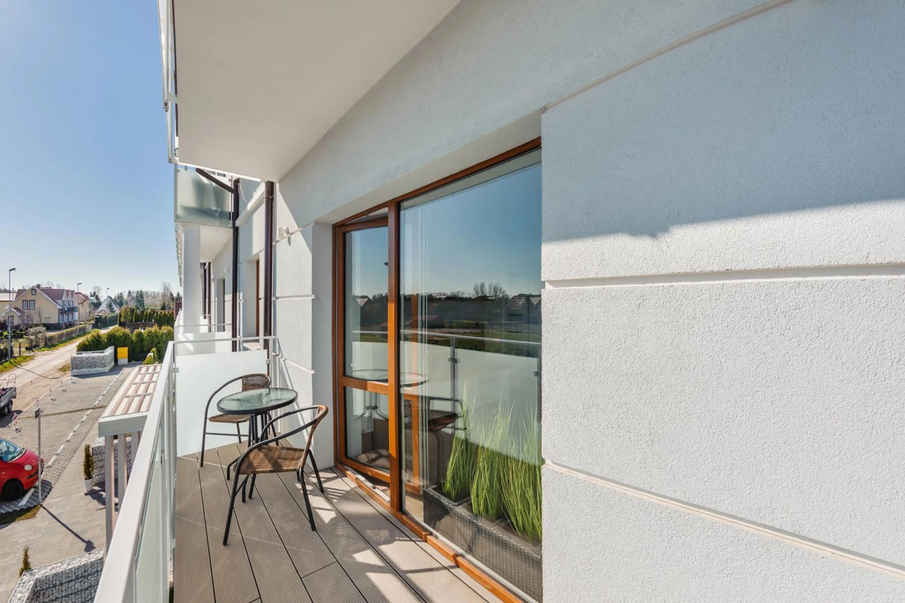 Balcony/Terrace in Seaside Grzybowo, Sun & Snow