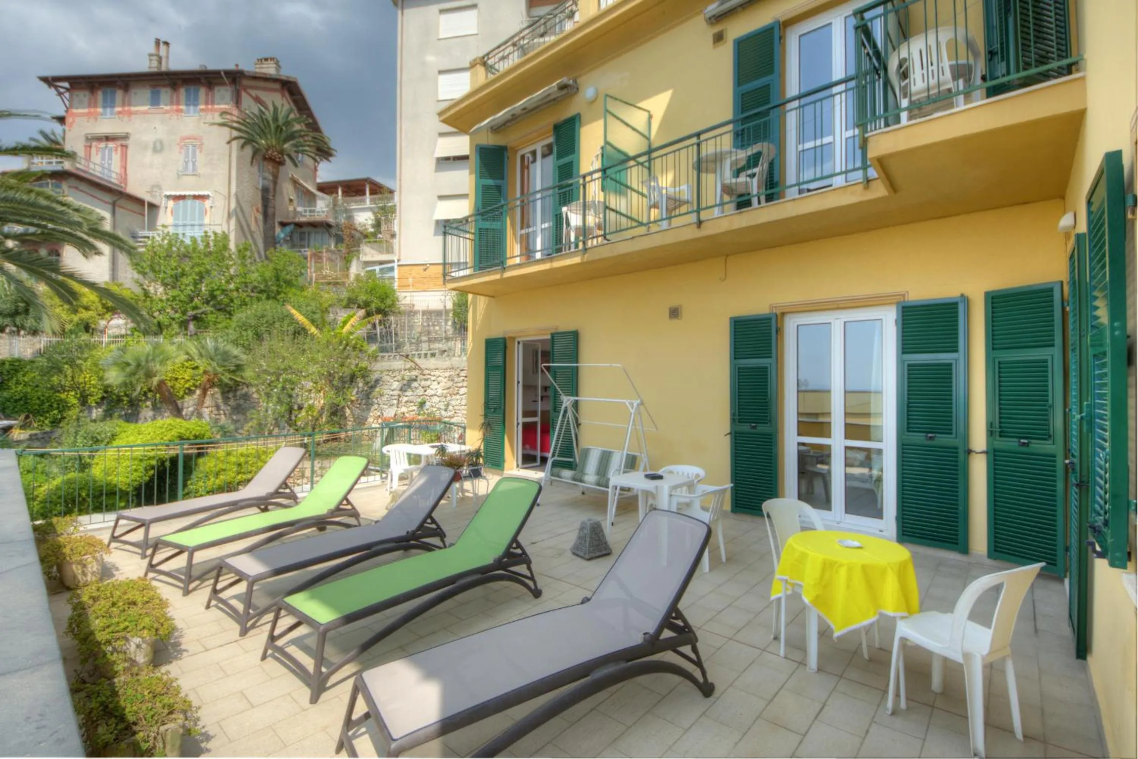 Patio in Hotel Deutsche Familien