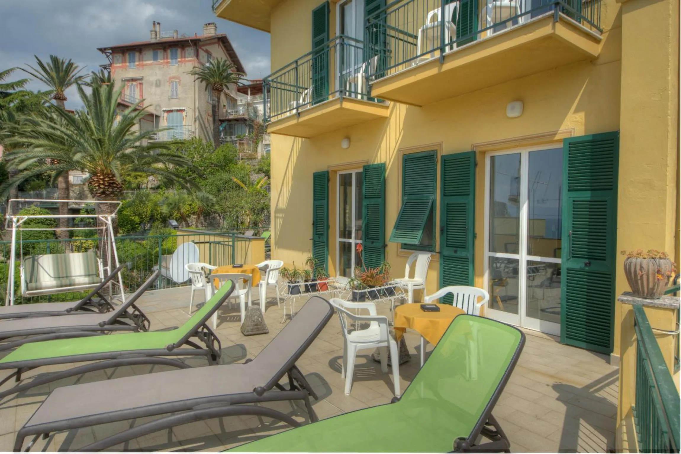 Balcony/Terrace in Hotel Deutsche Familien