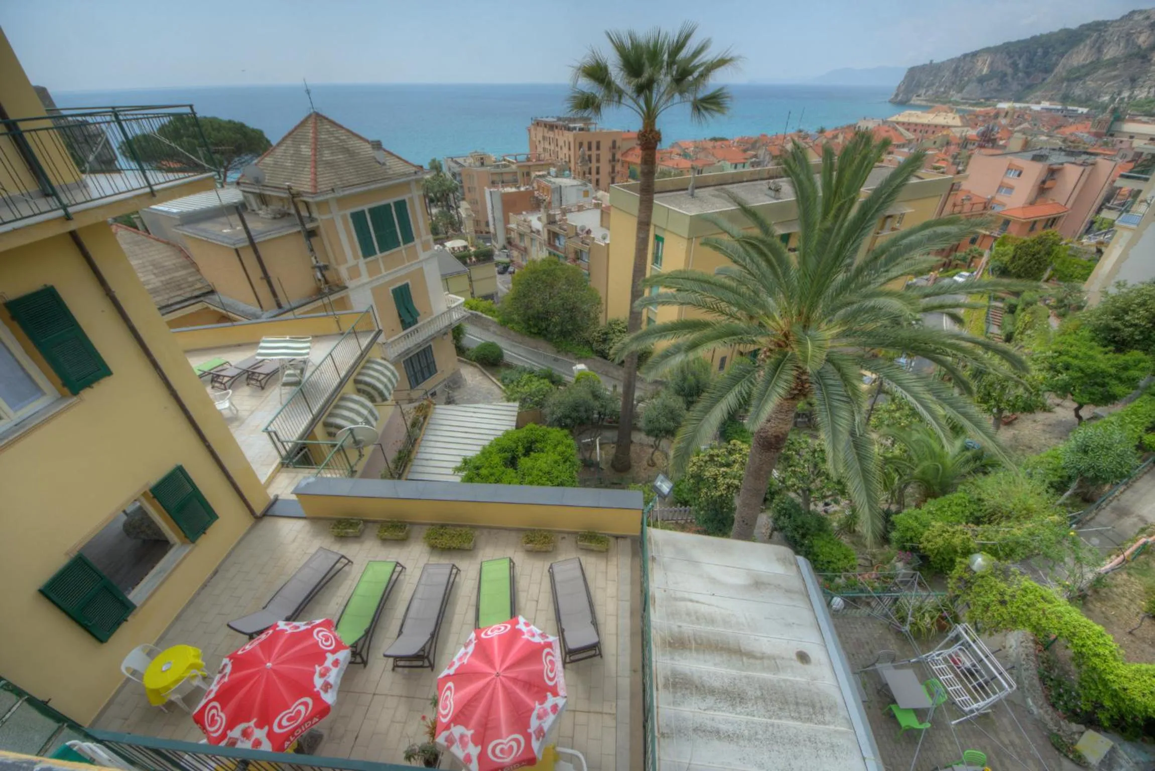 Balcony/Terrace in Hotel Deutsche Familien