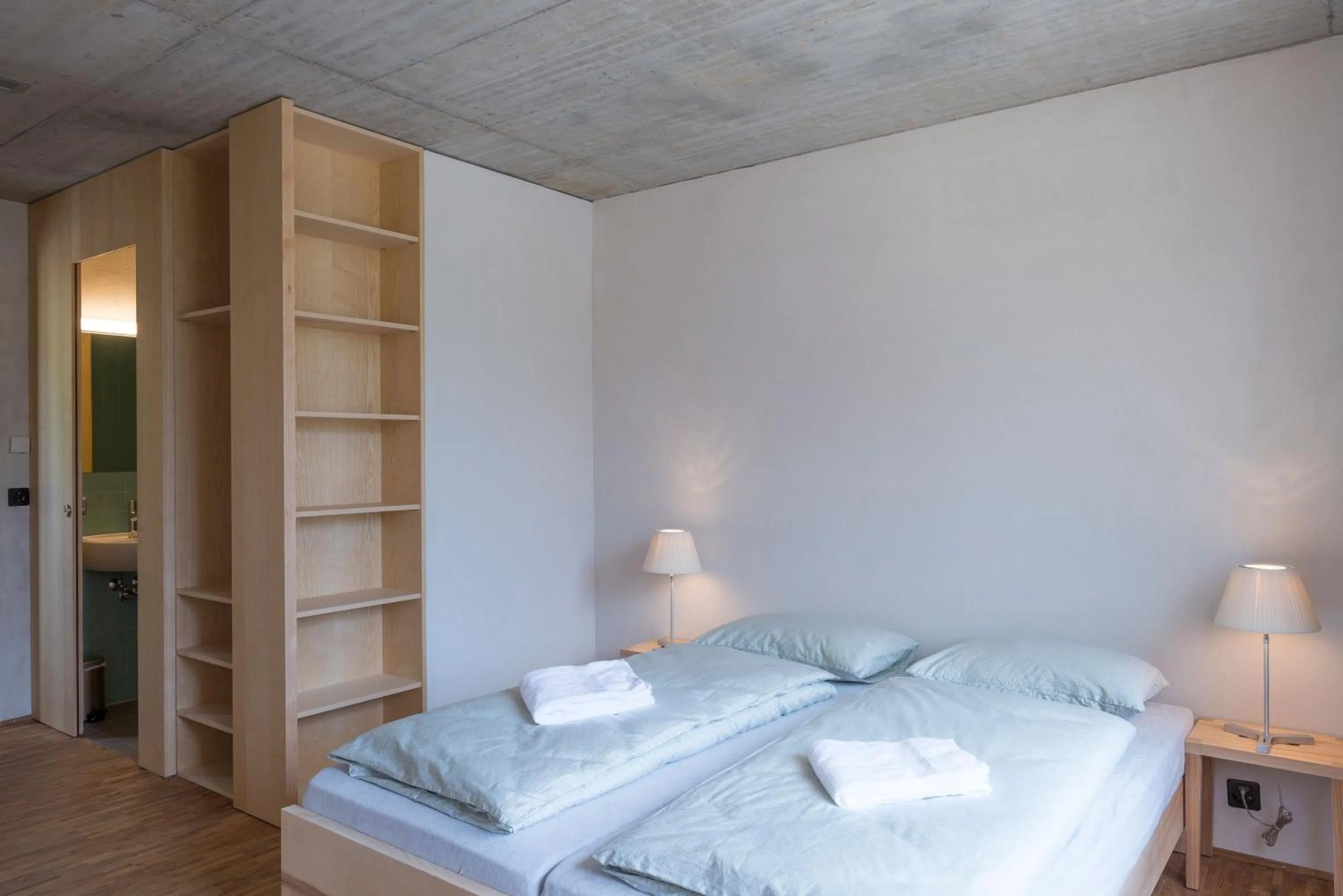 Bed in Saanen Gstaad Youth Hostel