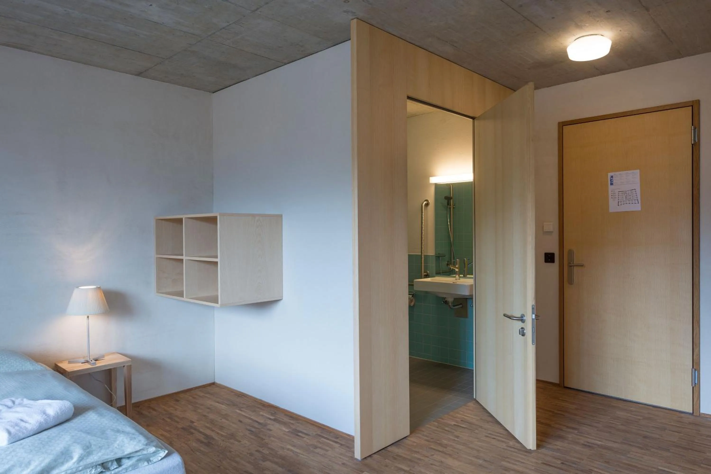 Bed in Saanen Gstaad Youth Hostel