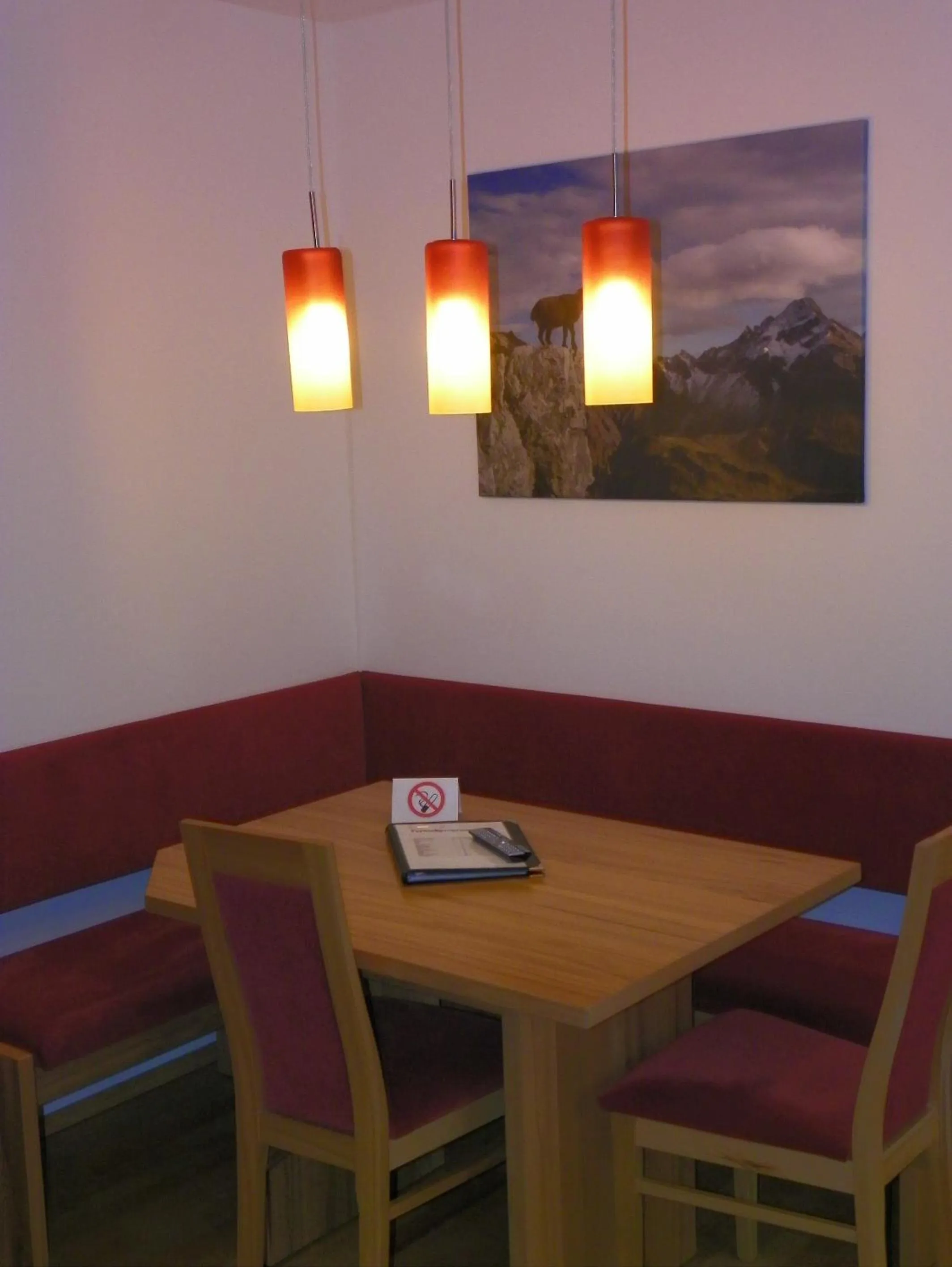 Dining area in Ferienwohnung Ski-Hans