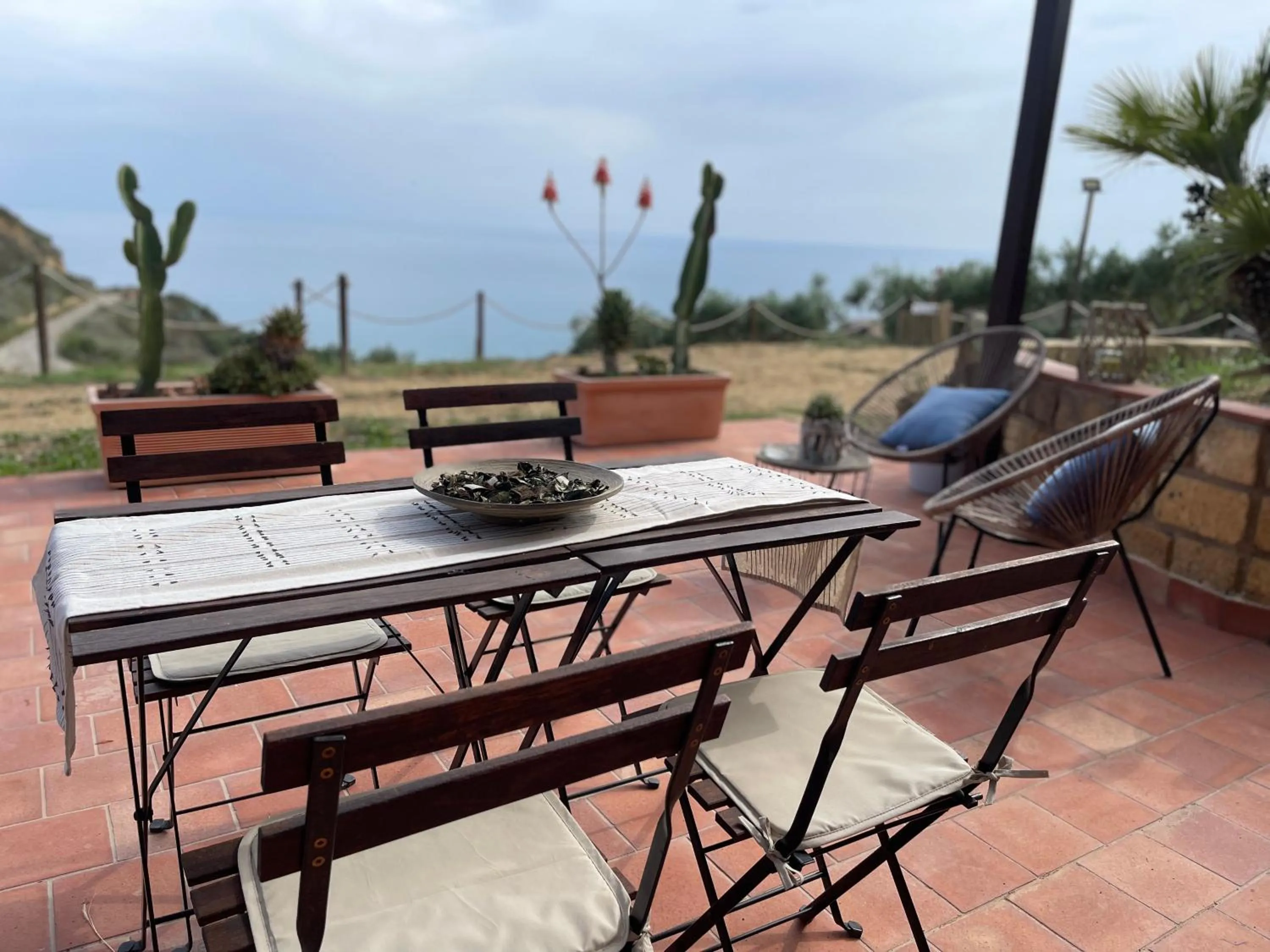 Patio in B&B La Torre