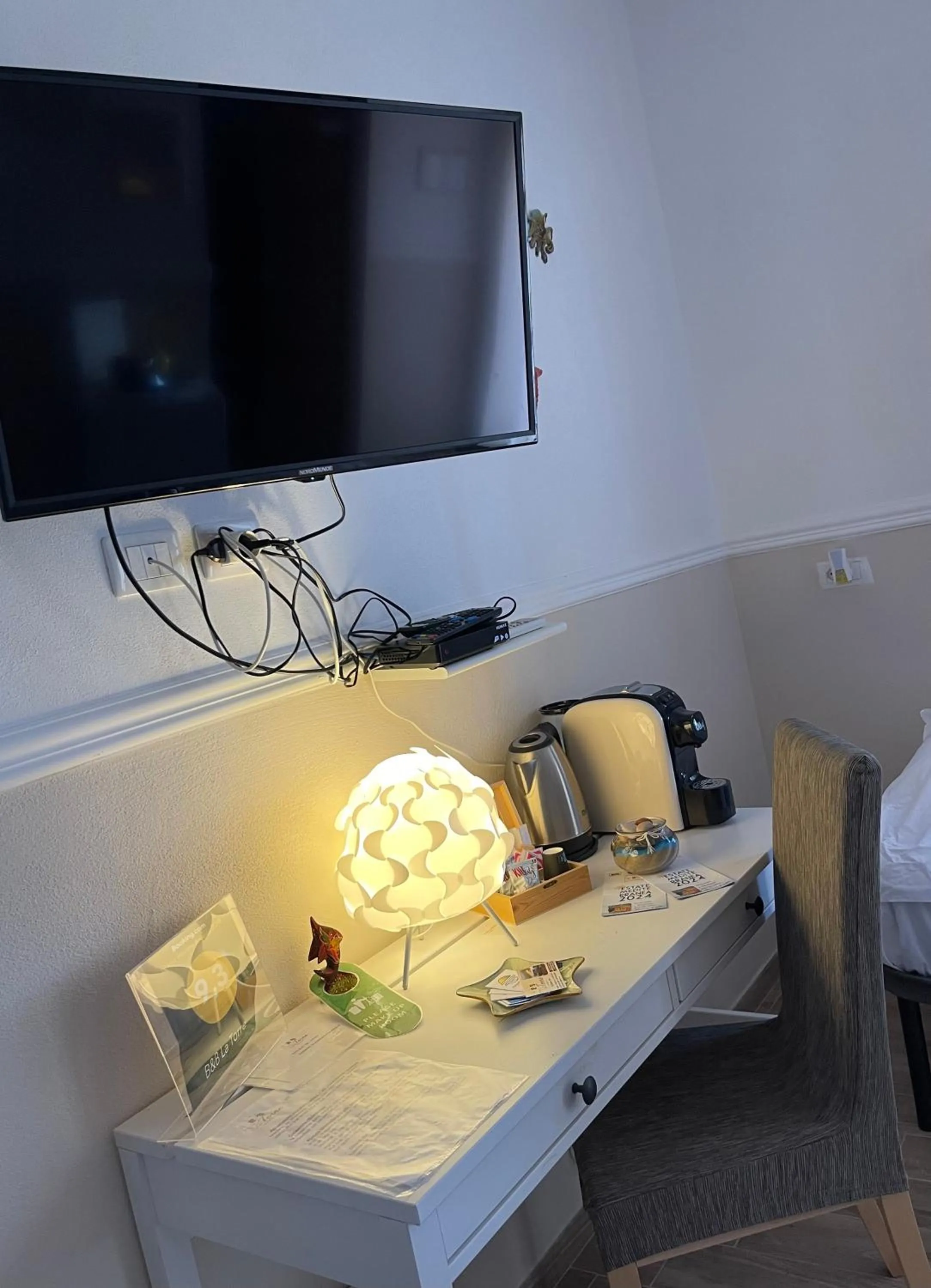 Coffee/tea facilities, Bed in B&B La Torre