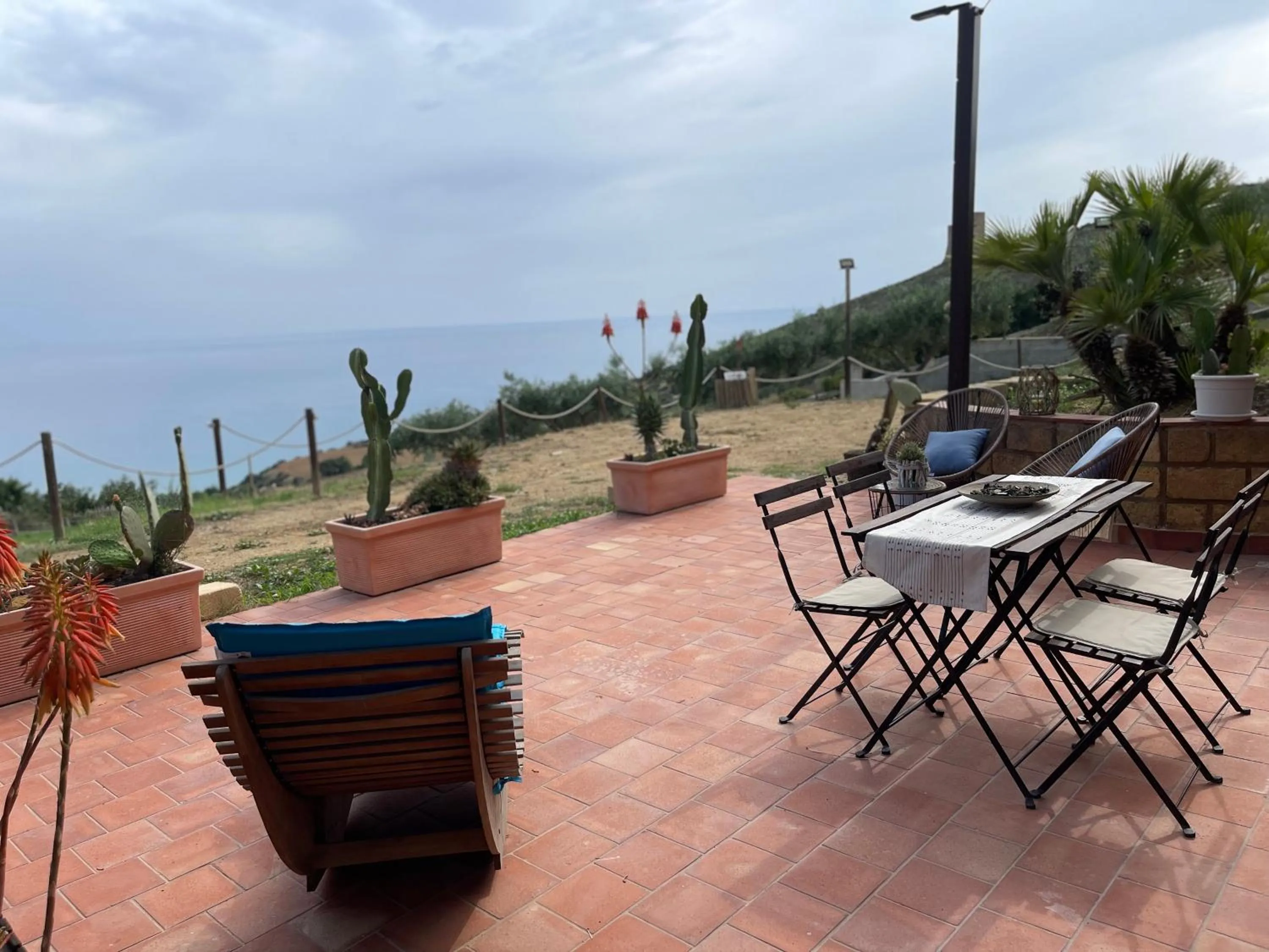 Patio in B&B La Torre