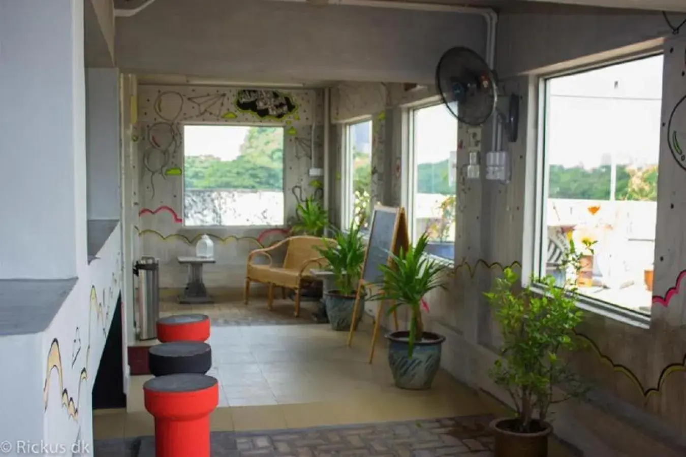 Lounge or bar in Abby by the river Lounge or bar in Abby by the river