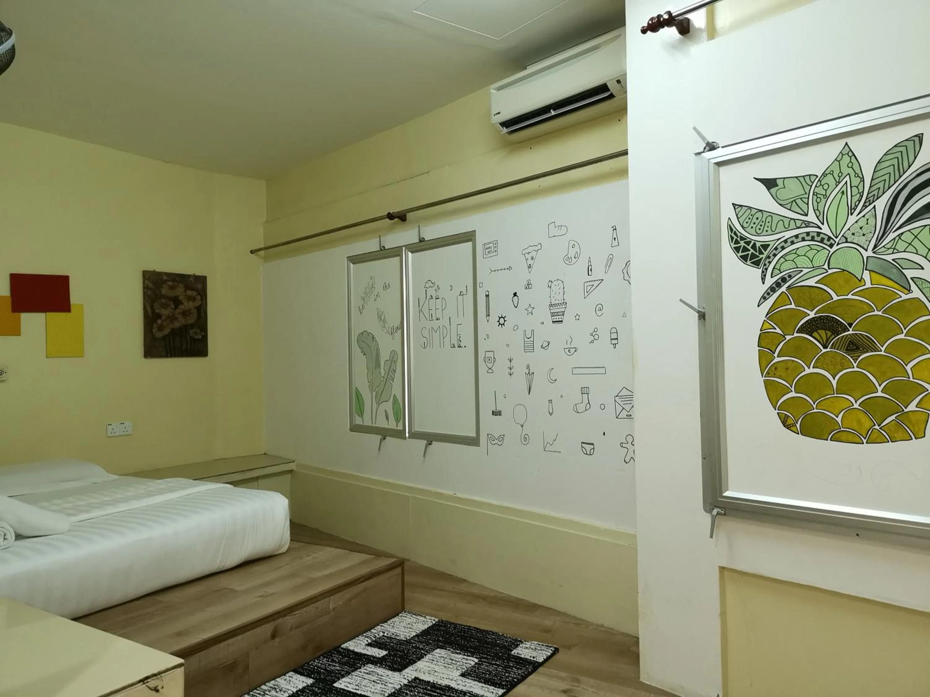 Bedroom, Bed in Abby by the river