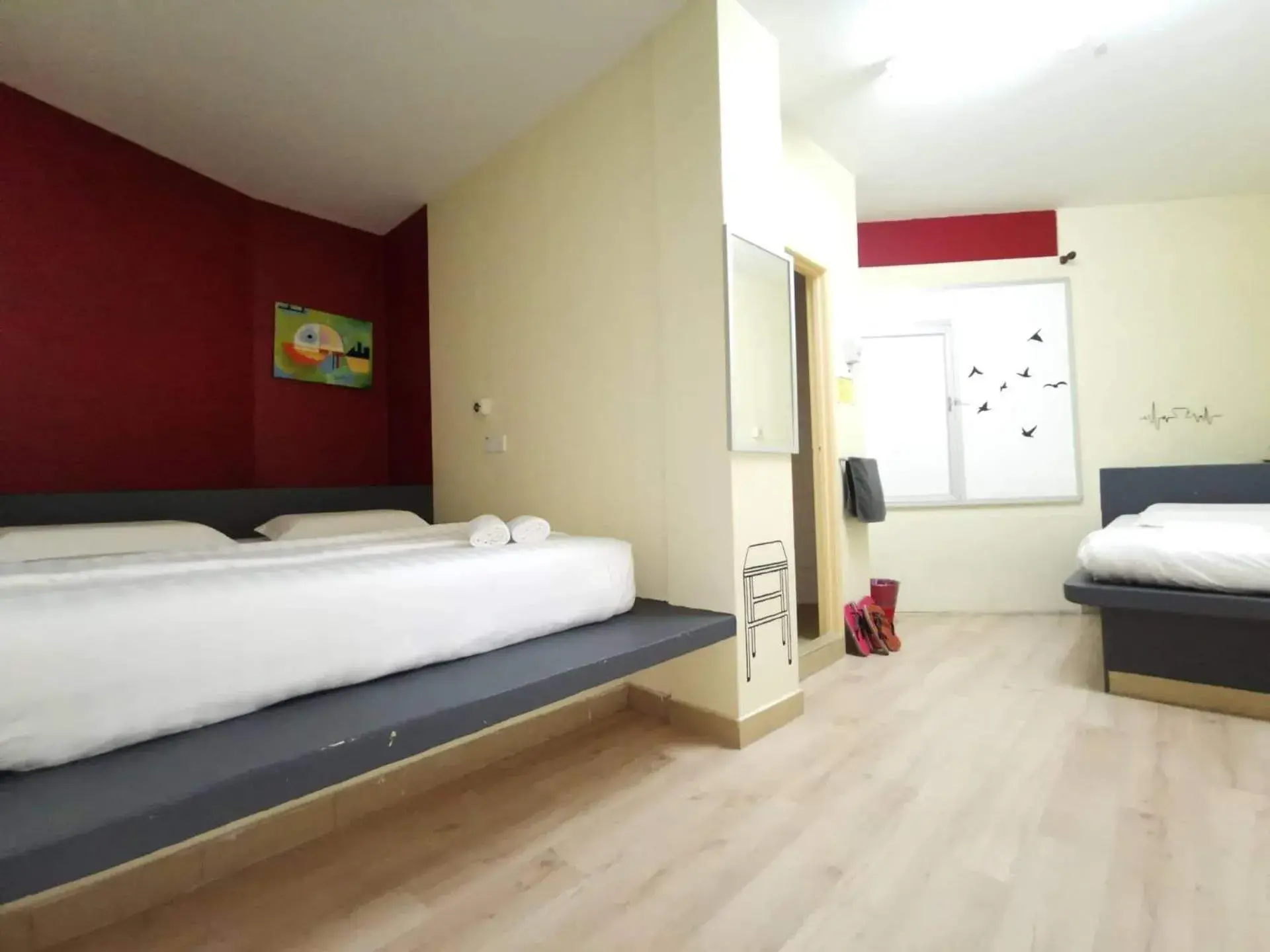 Bed in Abby by the river Bed in Abby by the river