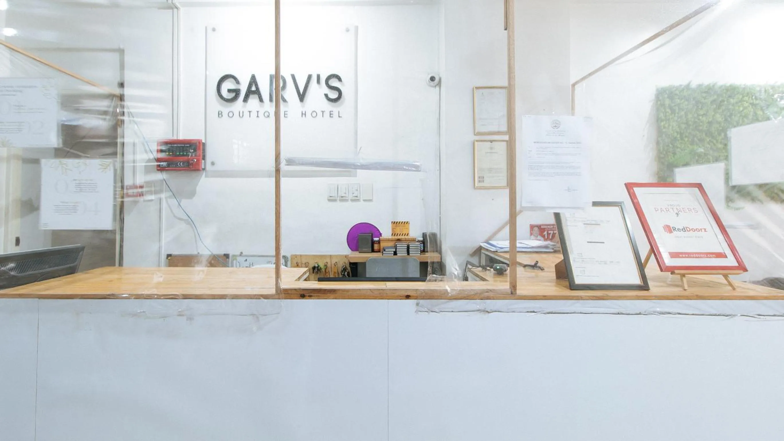 Lobby or reception in RedDoorz Plus at Boni Avenue Mandaluyong