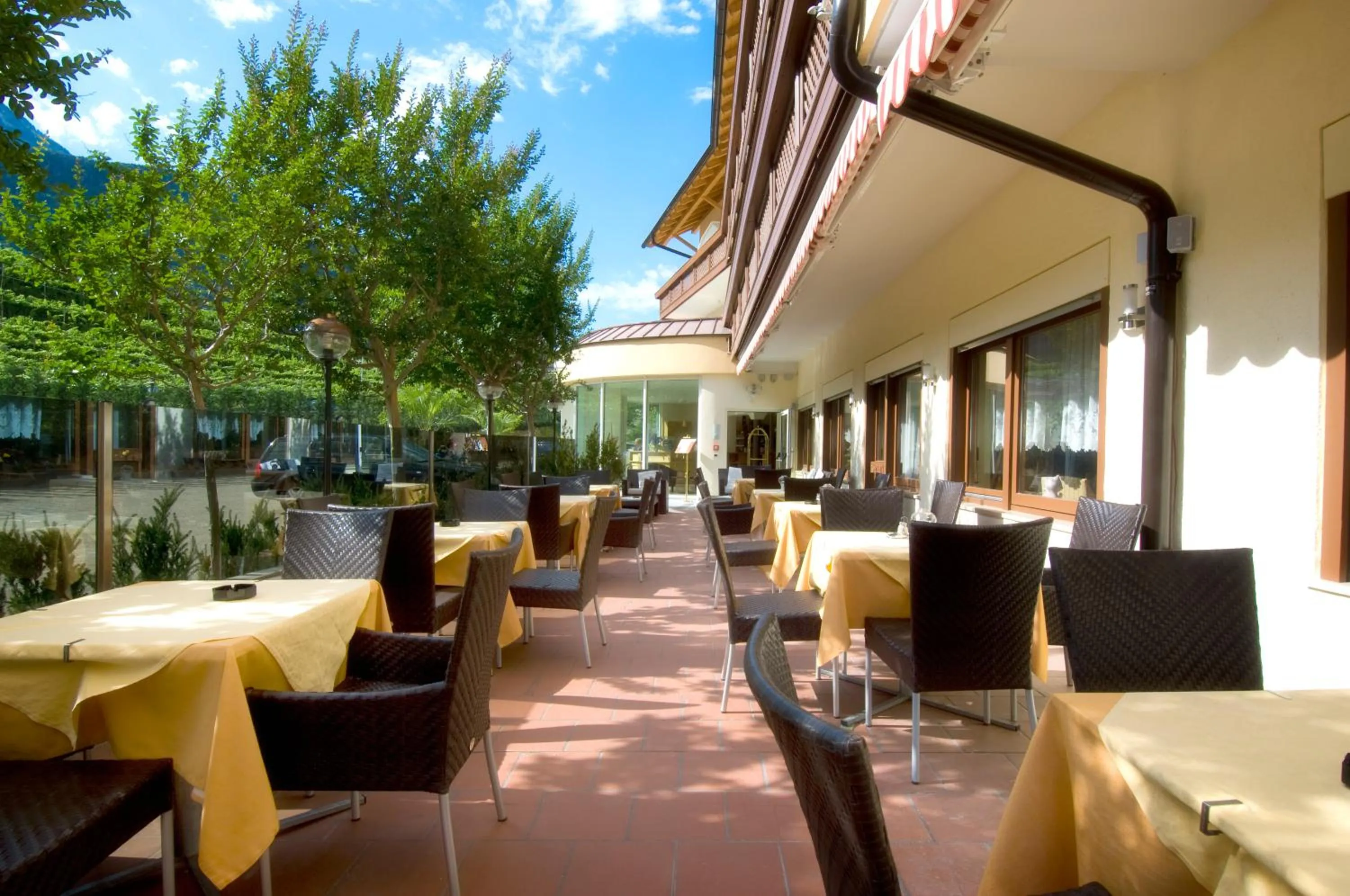 Restaurant/places to eat in Hotel Weingarten