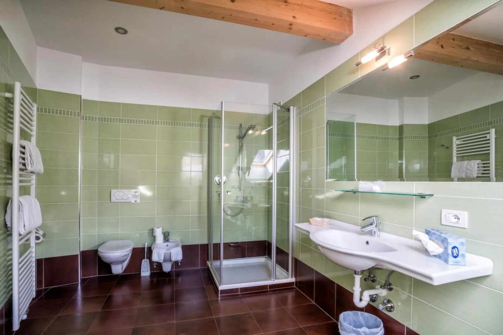 Bathroom in Hotel Weingarten