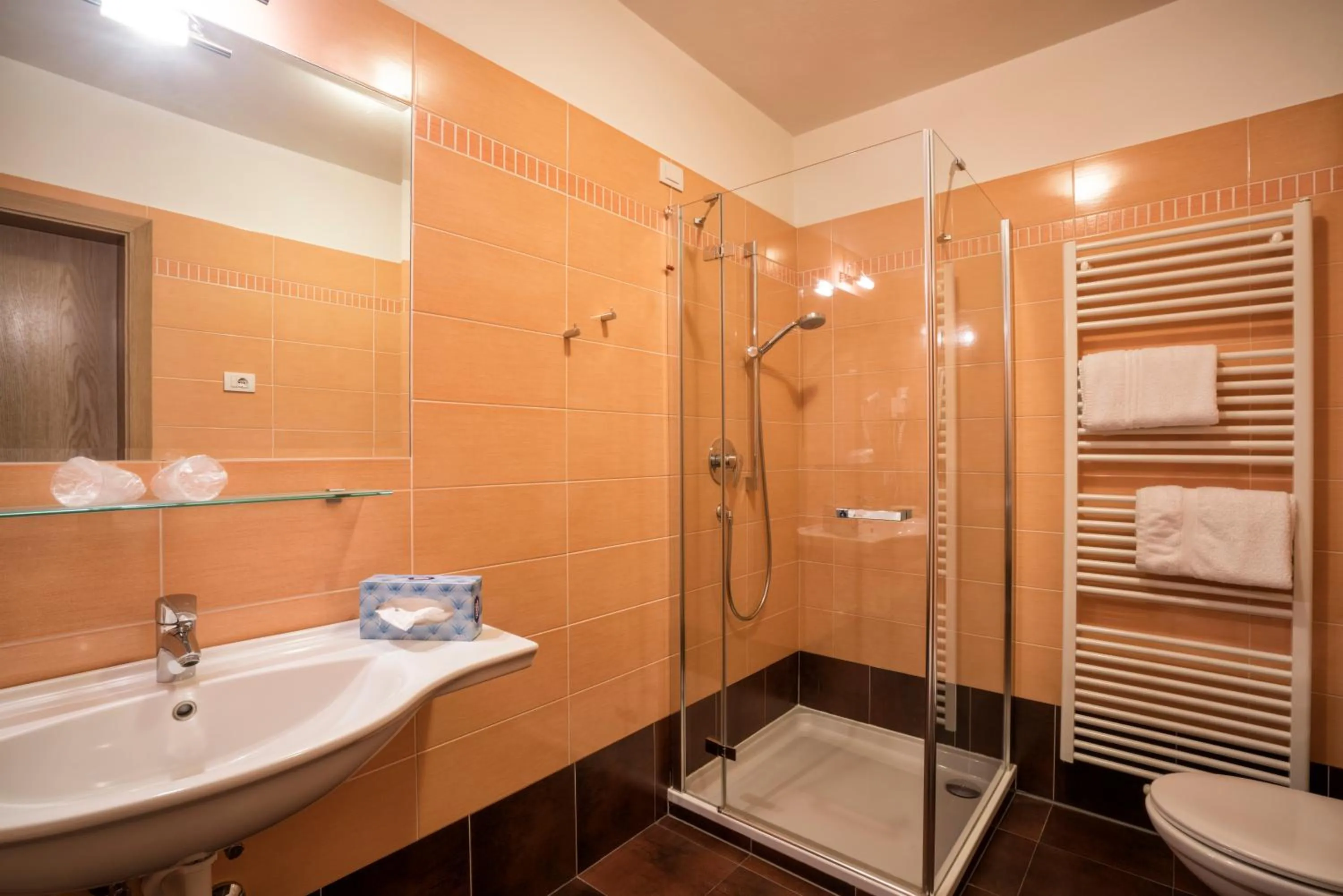 Bathroom in Hotel Weingarten