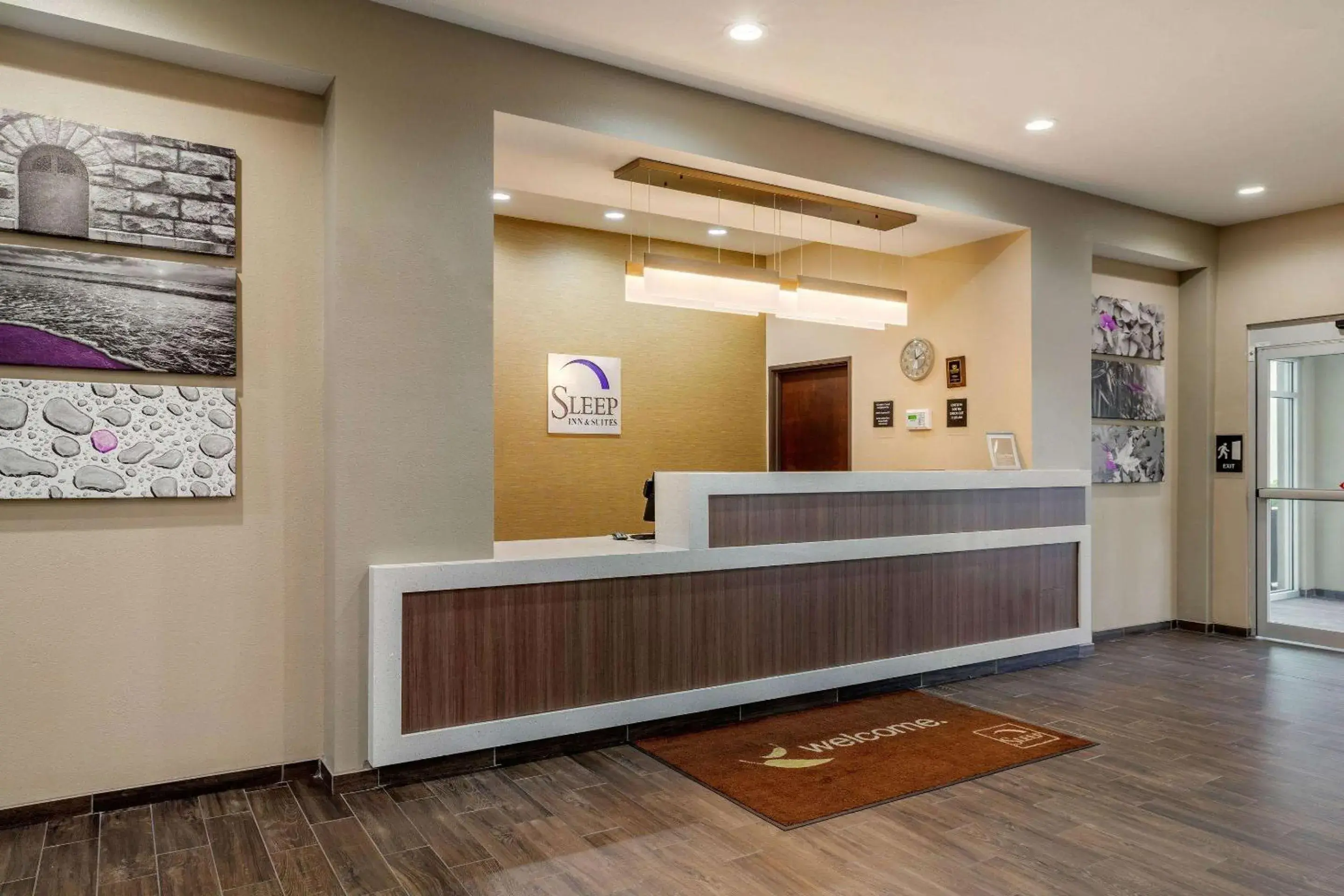 Lobby or reception in Sleep Inn & Suites near Westchase Lobby or reception in Sleep Inn & Suites near Westchase