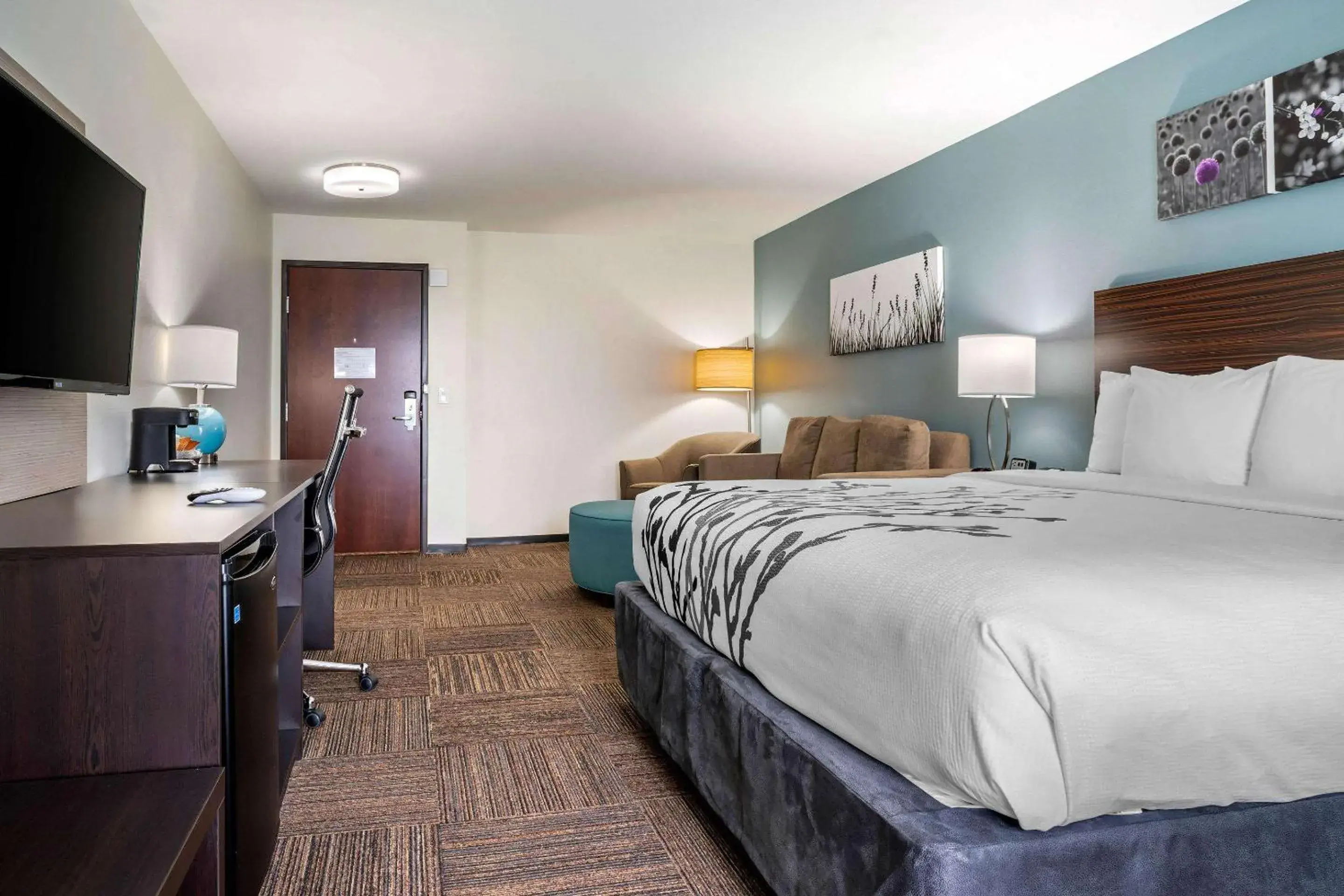 Photo of the whole room, Bed in Sleep Inn & Suites near Westchase Photo of the whole room, Bed in Sleep Inn & Suites near Westchase