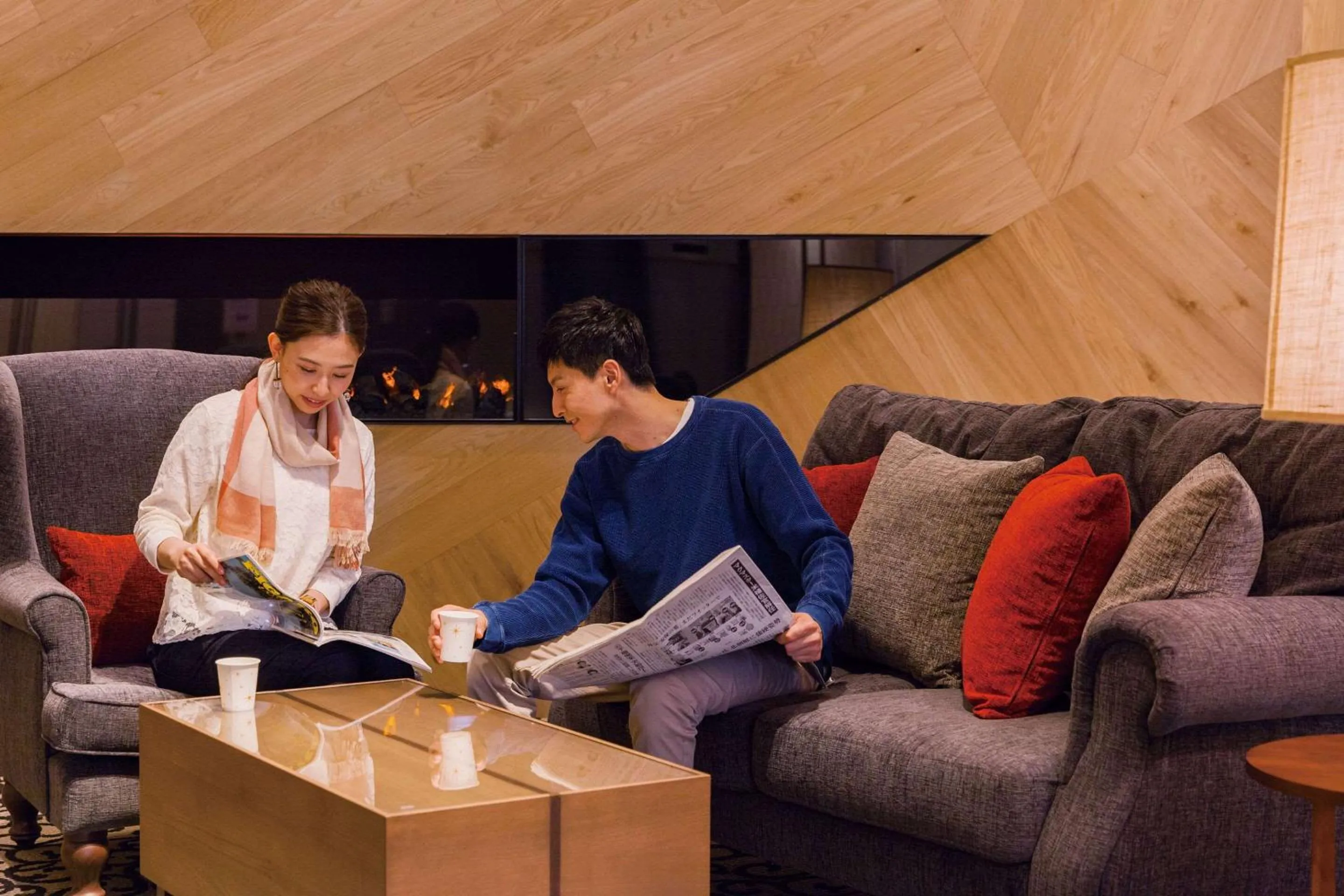 Lobby or reception in Comfort Suites Tokyo Bay