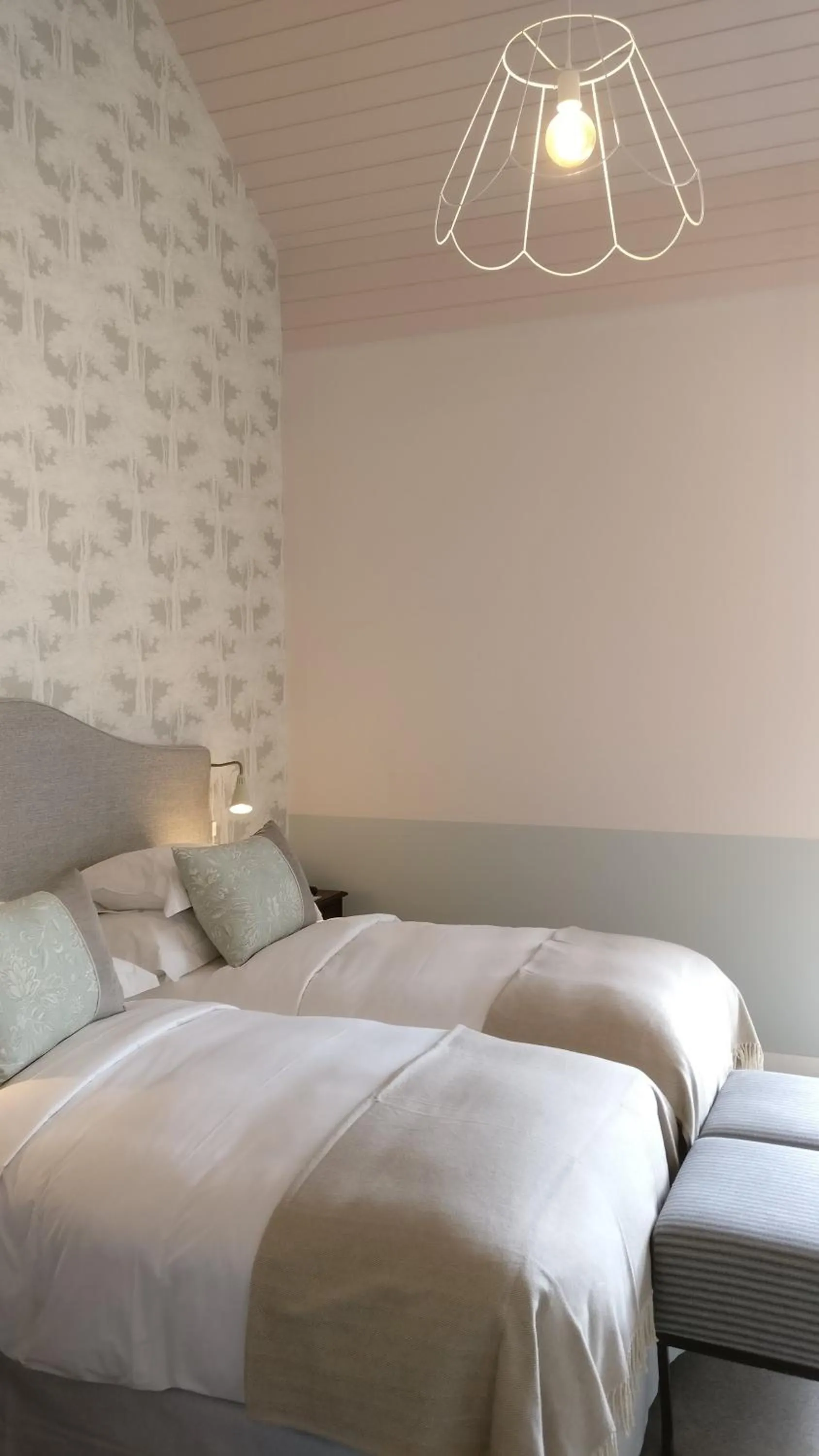 Bed in Pousada Vila Óbidos