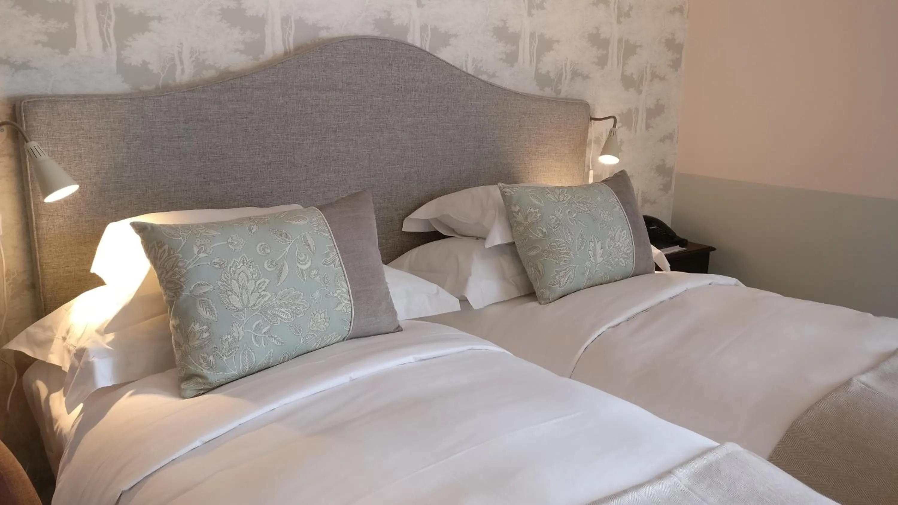 Bed in Pousada Vila Óbidos